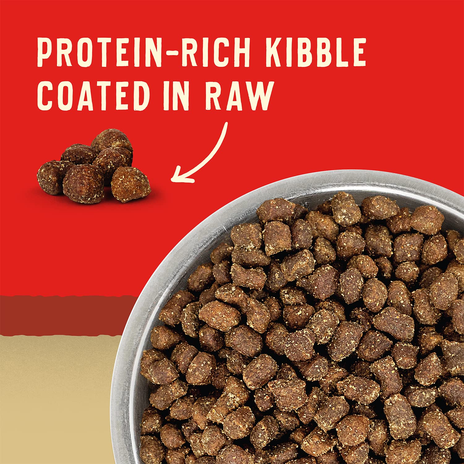 Stella & Chewys Wild Red Dry Dog Food Raw Coated High Protein Wholesome Grains Red Meat Recipe, 21 lb. Bag
