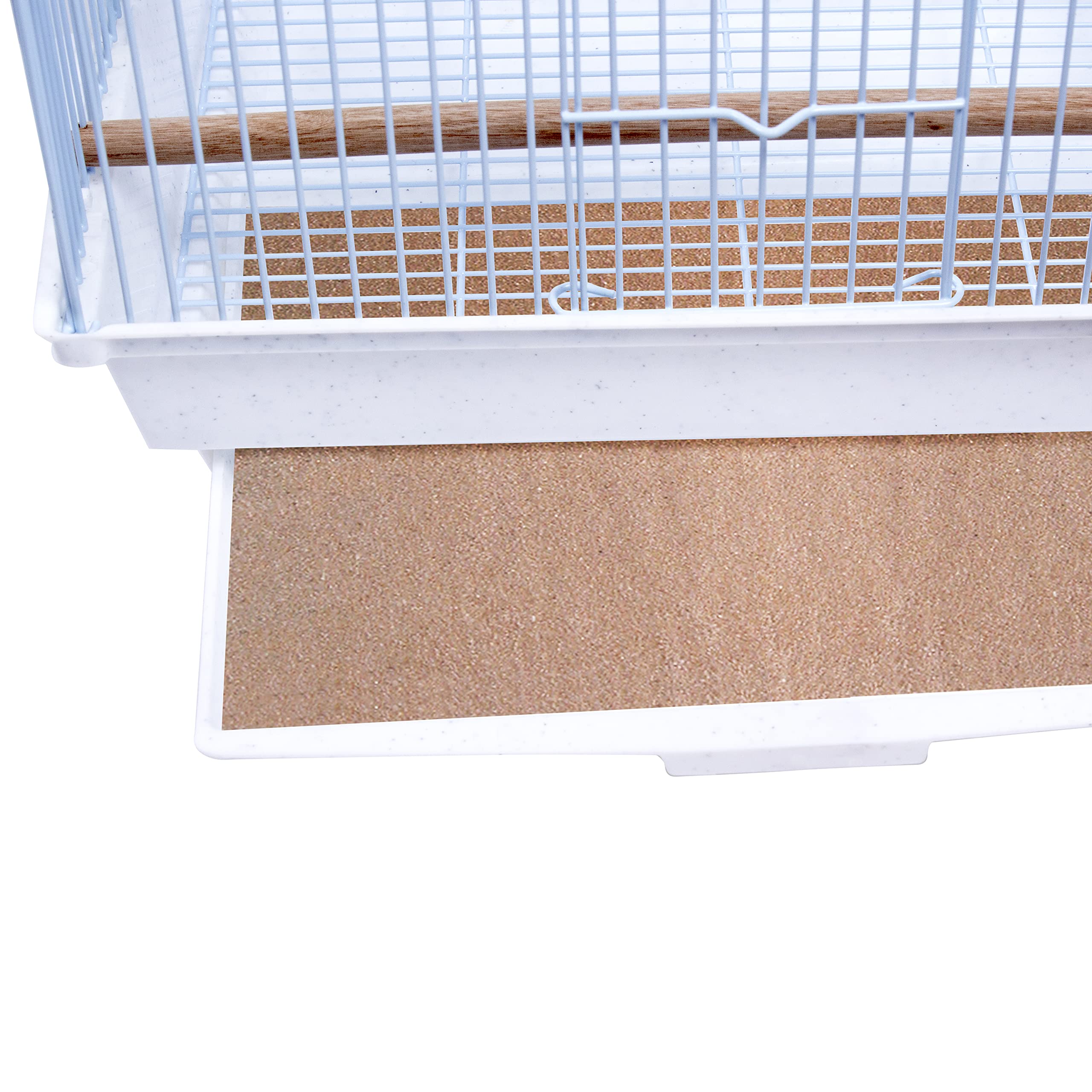 Penn-Plax 7 Pack Gravel Paper For Bird Cage, 9 By 12-Inch | Great For Hard-Billed Birds | Safe, Clean, And Easy For Improved Dig