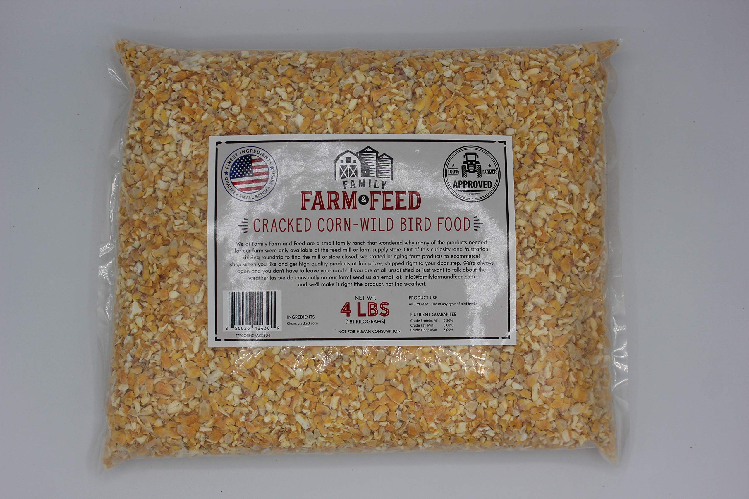 FAMILY FARM AND FEED | Four Seasons | in Shell Peanuts | Wild Bird Food | Backyard Songbird | 2 Pounds