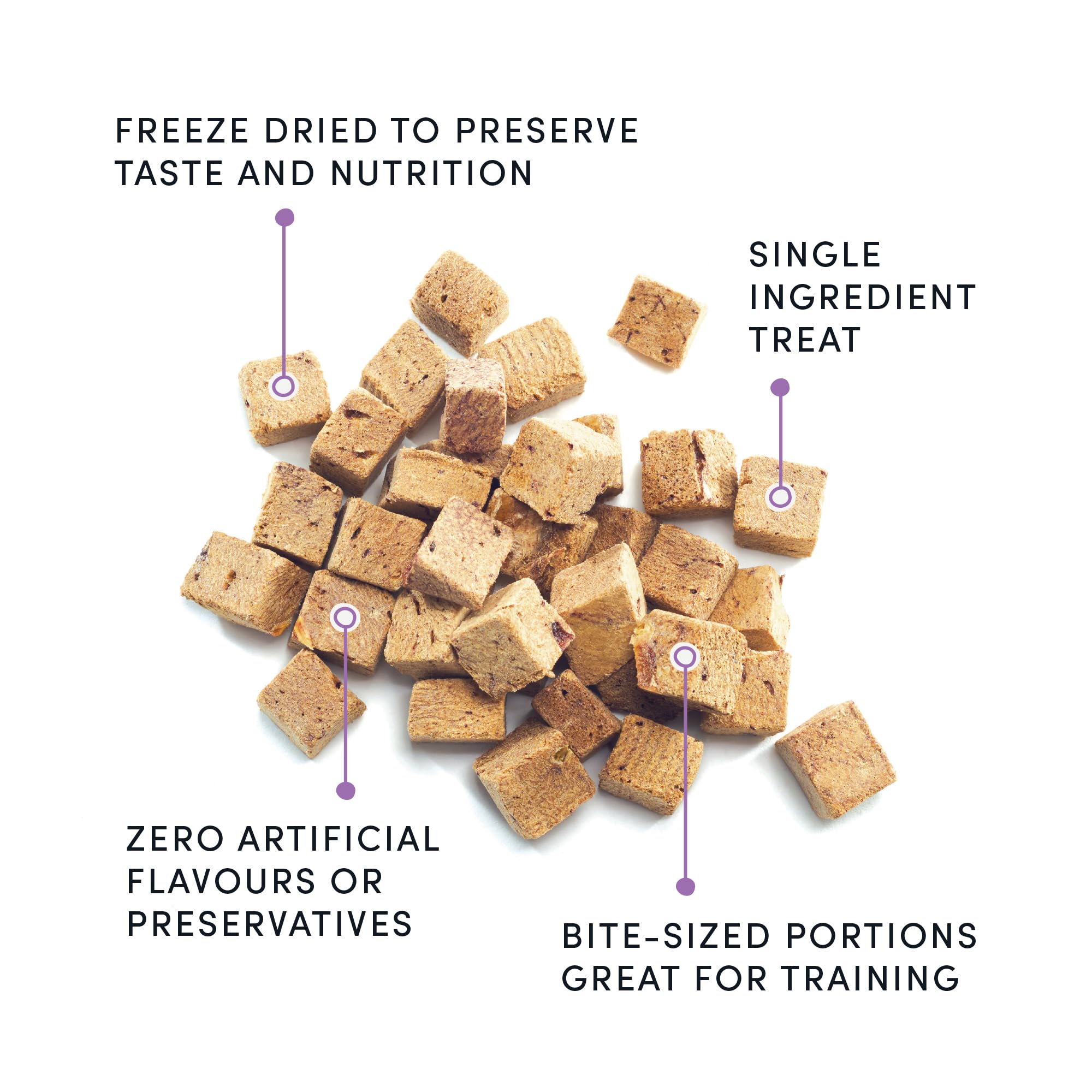 Crumps Naturals Beef Liver Bites For Pets, 4.8-Ounce