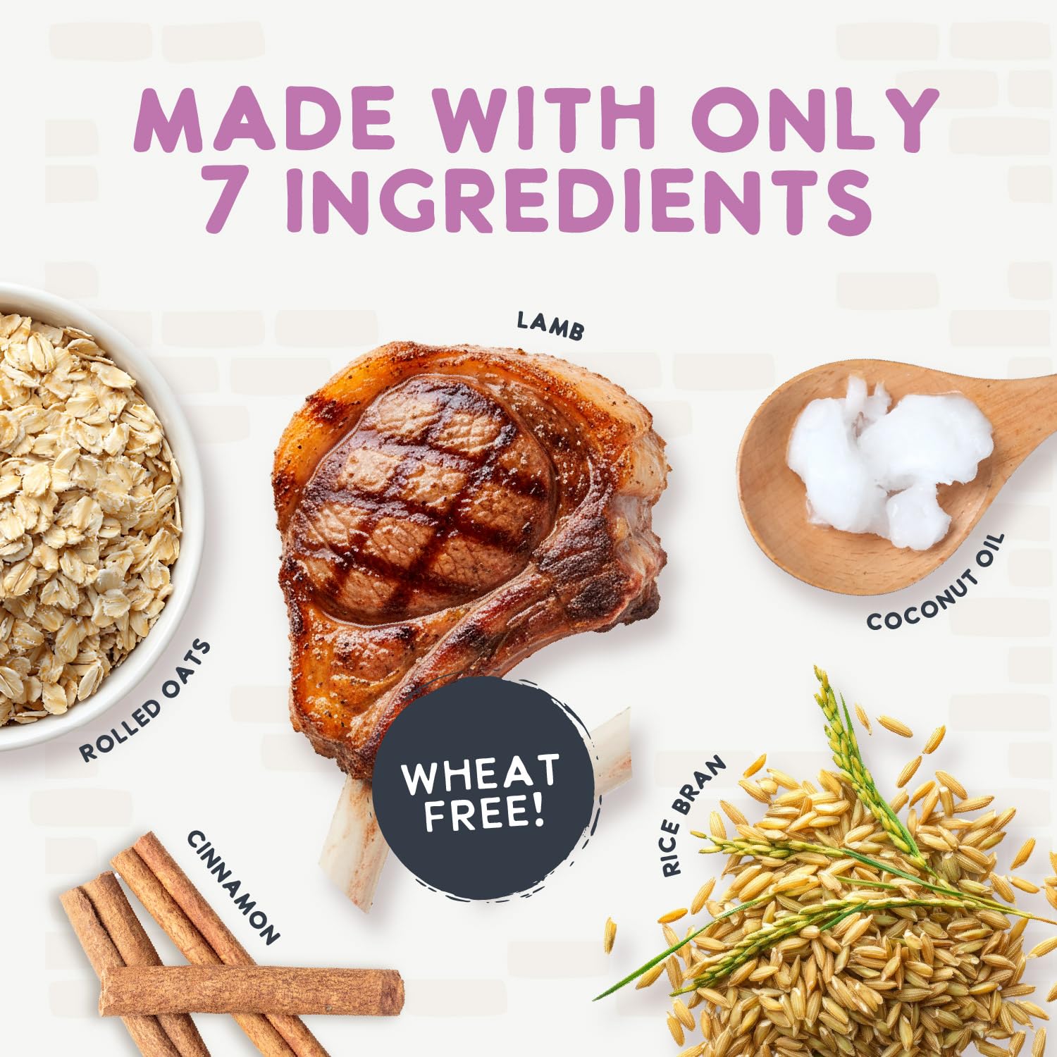 Health Extension Oven-Baked Dog Treats, 2.25lb (1.02kg), Lamb & Blueberry Recipe - Gluten & Grain-Free, Superfood-Infused, Crunc