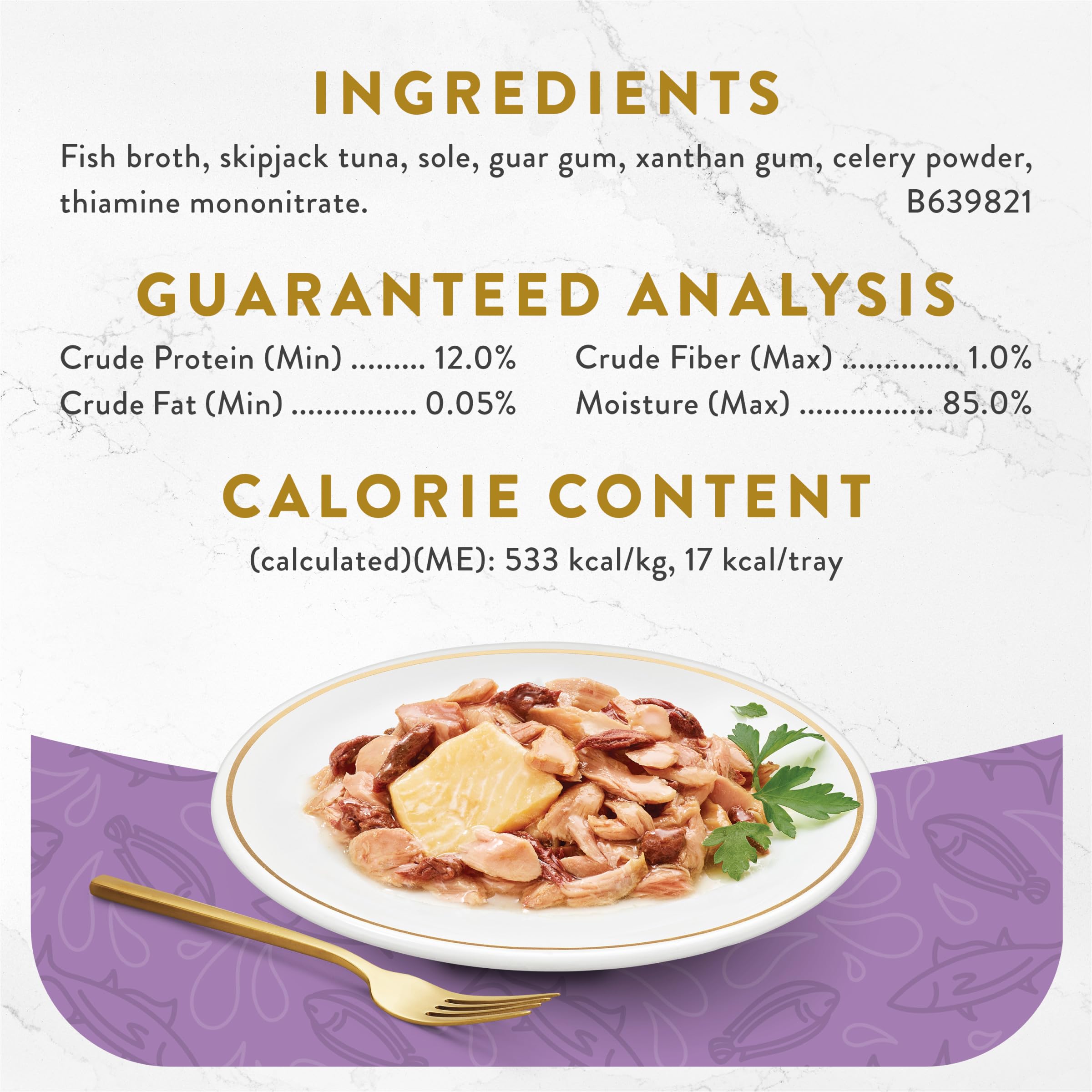 Purina Fancy Feast Appetizers Lickable Grain Free Wet Cat Food Topper Skipjack Tuna Appetizer with Sole - (Pack of 10) 1.1 oz. T