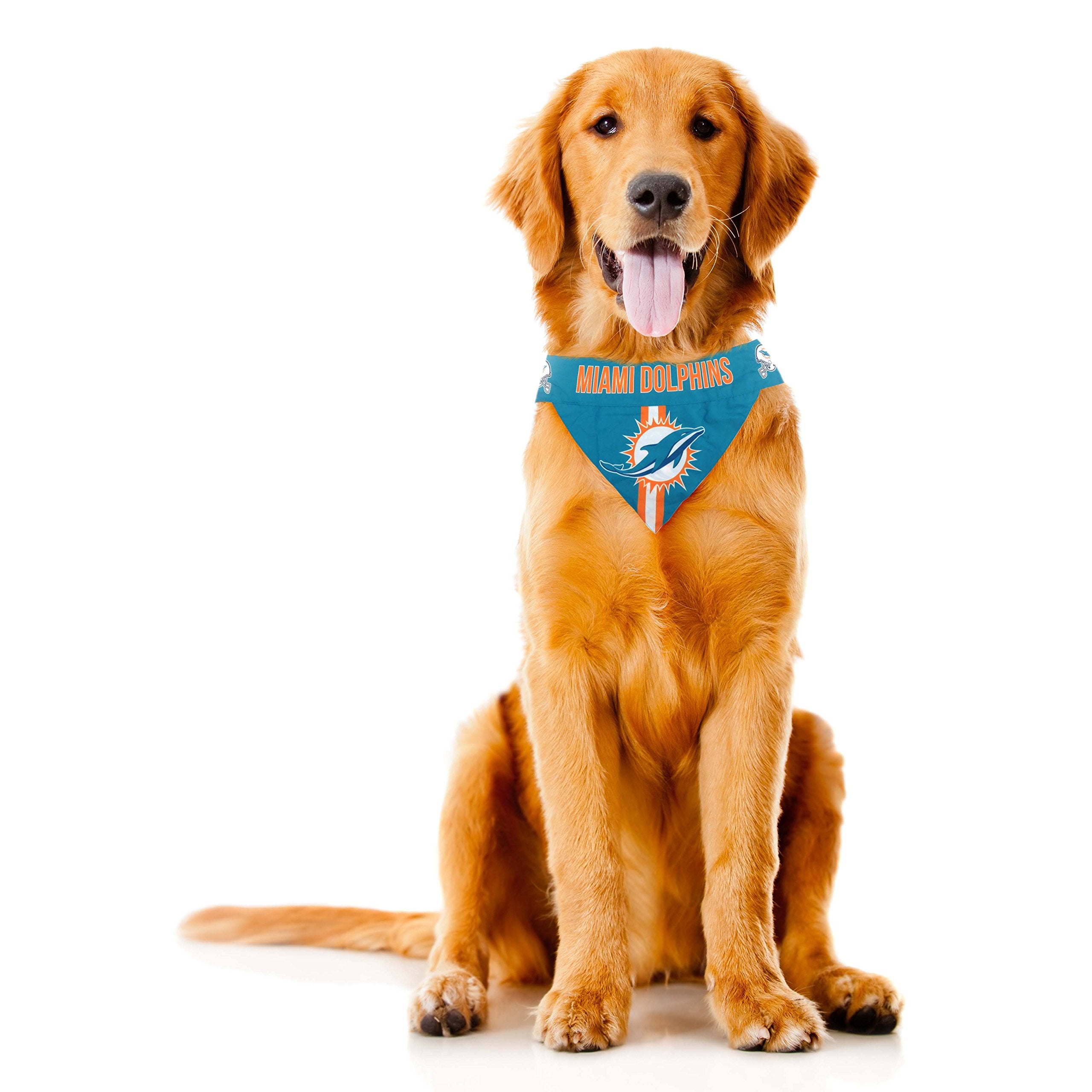 Littlearth Miami Dolphins NFL Pet Bandana