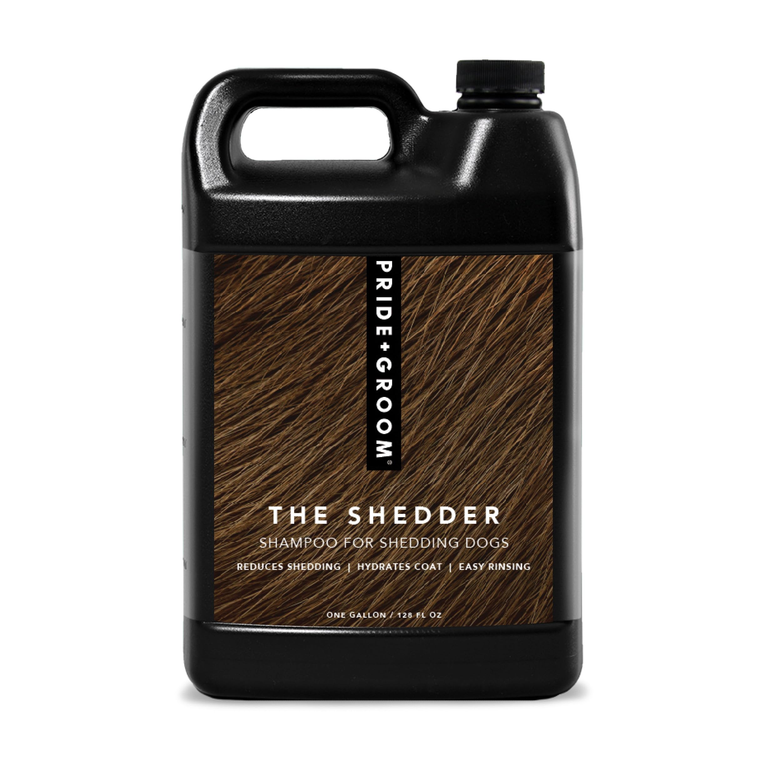 Pride And Groom The Shedder | Dog Deshedding Shampoo | All Natural Body Wash With Essential Oils & Ingredients That Reduce Pet S
