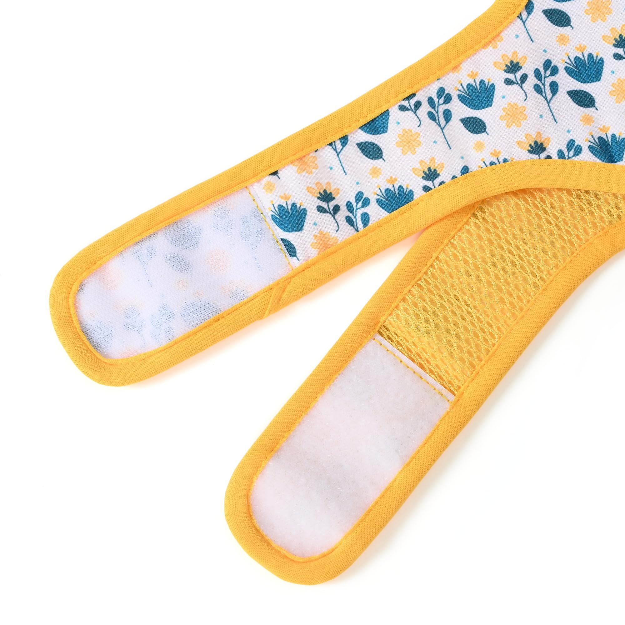 Mile High Life Dog Harness, Air Mesh Floral Vest Harness For 20 Lbs Small Dogs & Cats, Easy Get On Adjustable Easy Closures Both