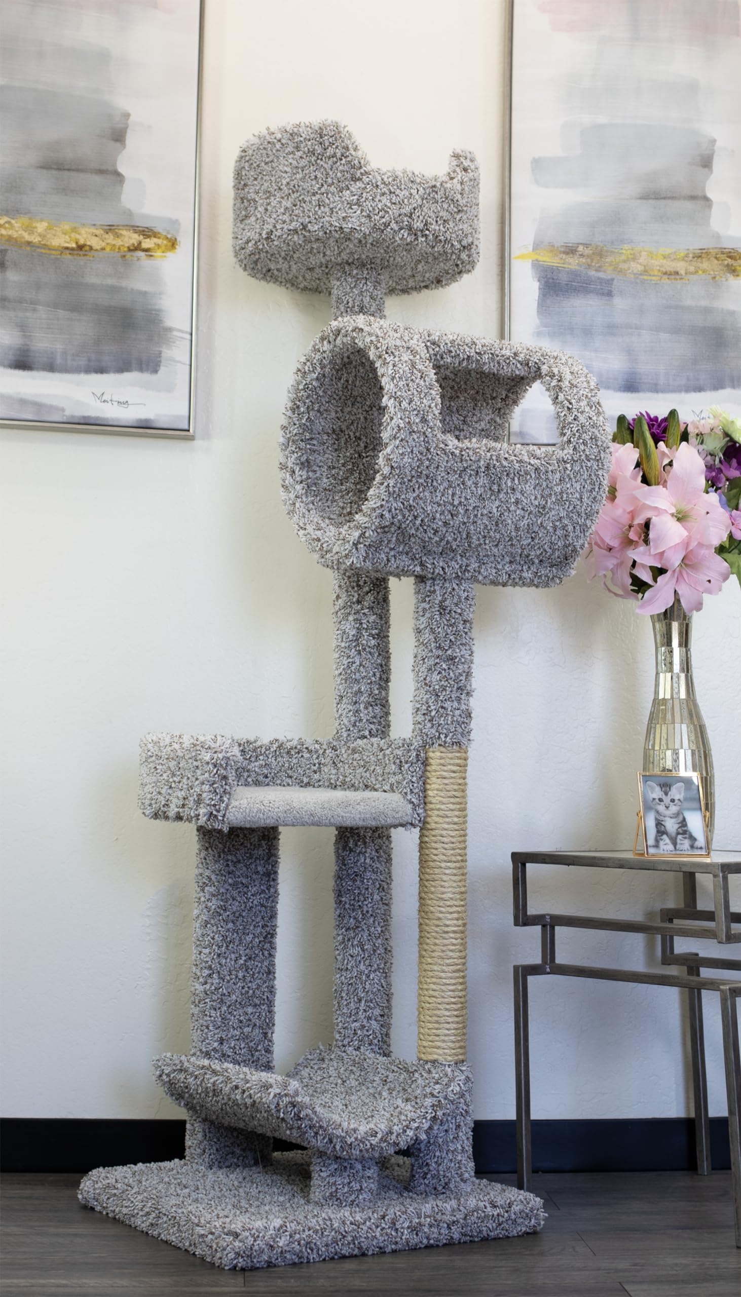 New Cat Condos Staggered Cat Tower