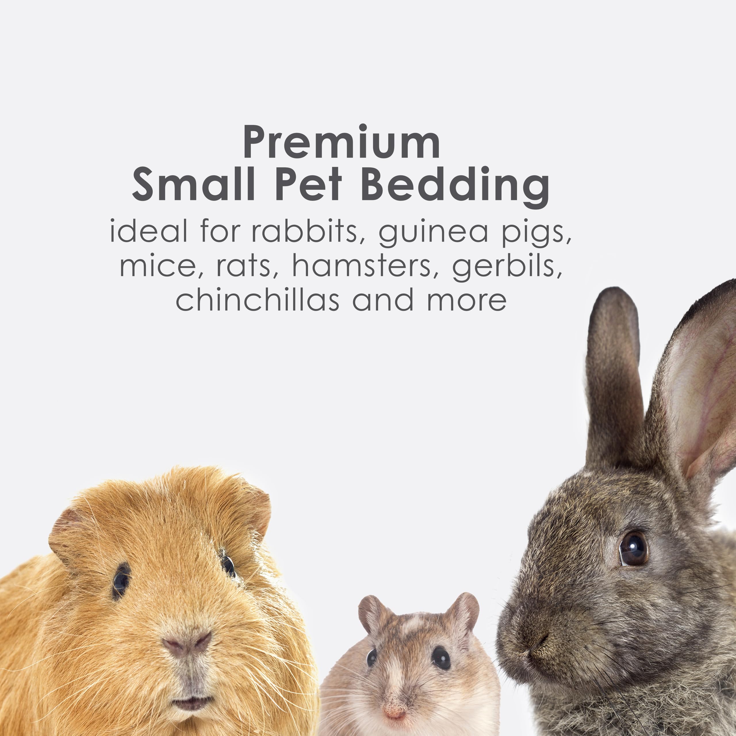 Kaytee Clean & Cozy Natural Paper Bedding, Made for Small Animals, 72 Liters
