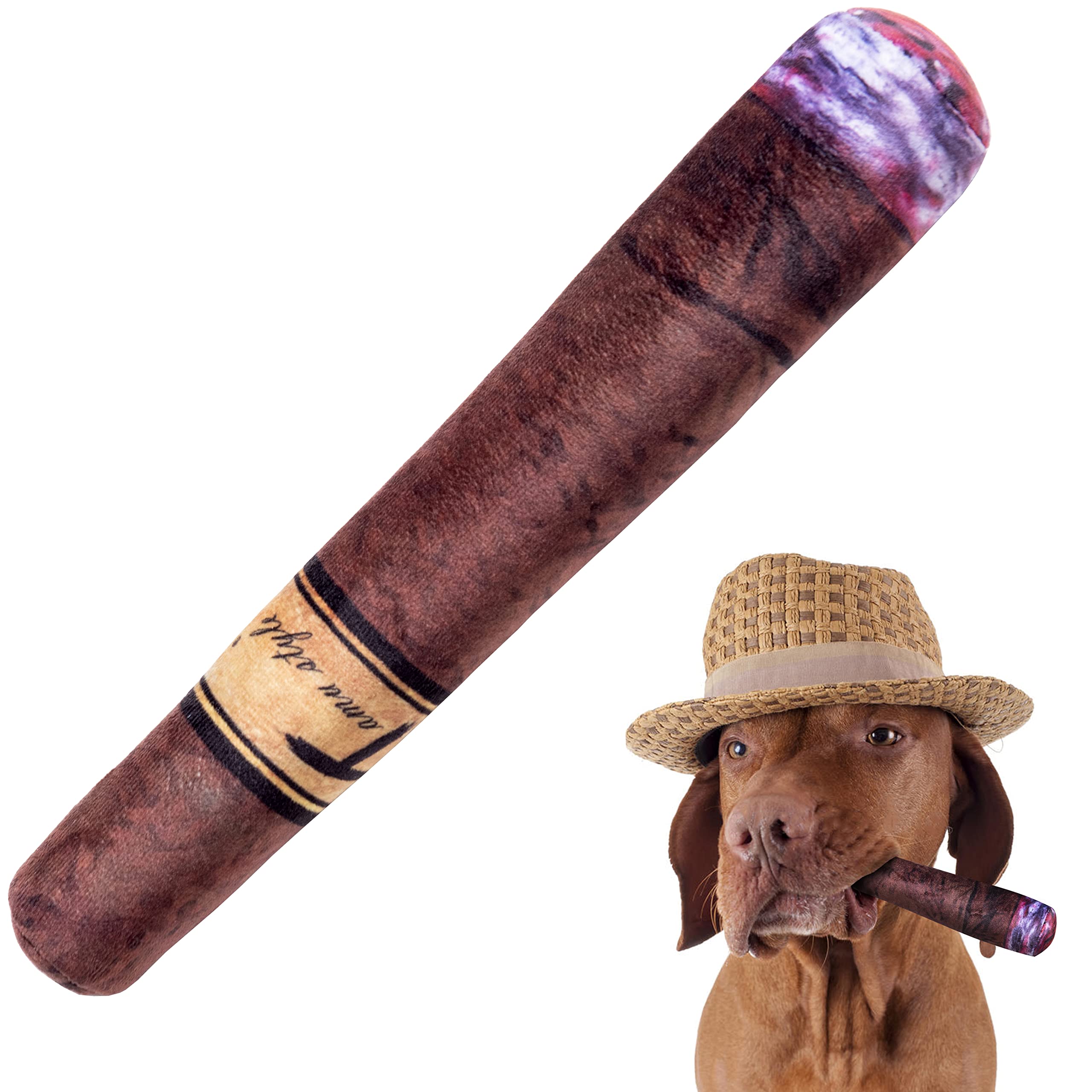 Tamu style Funny Dog Toy with Interactive Squeaky Sound and Plush Cotton Filled Softness for Small, Medium, and Large Puppies an