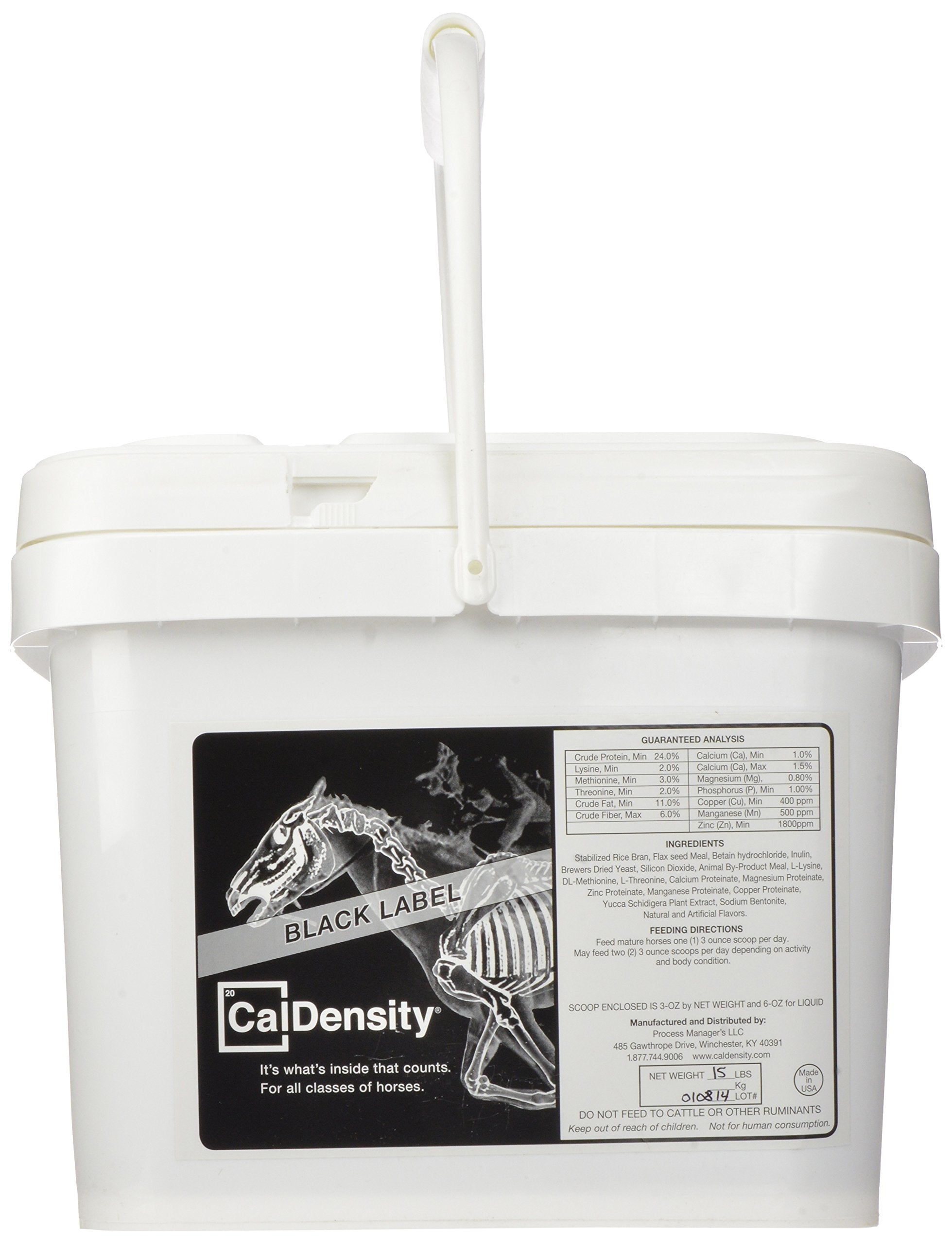 CalDensity Black Label Supplement 15-Pound Pail