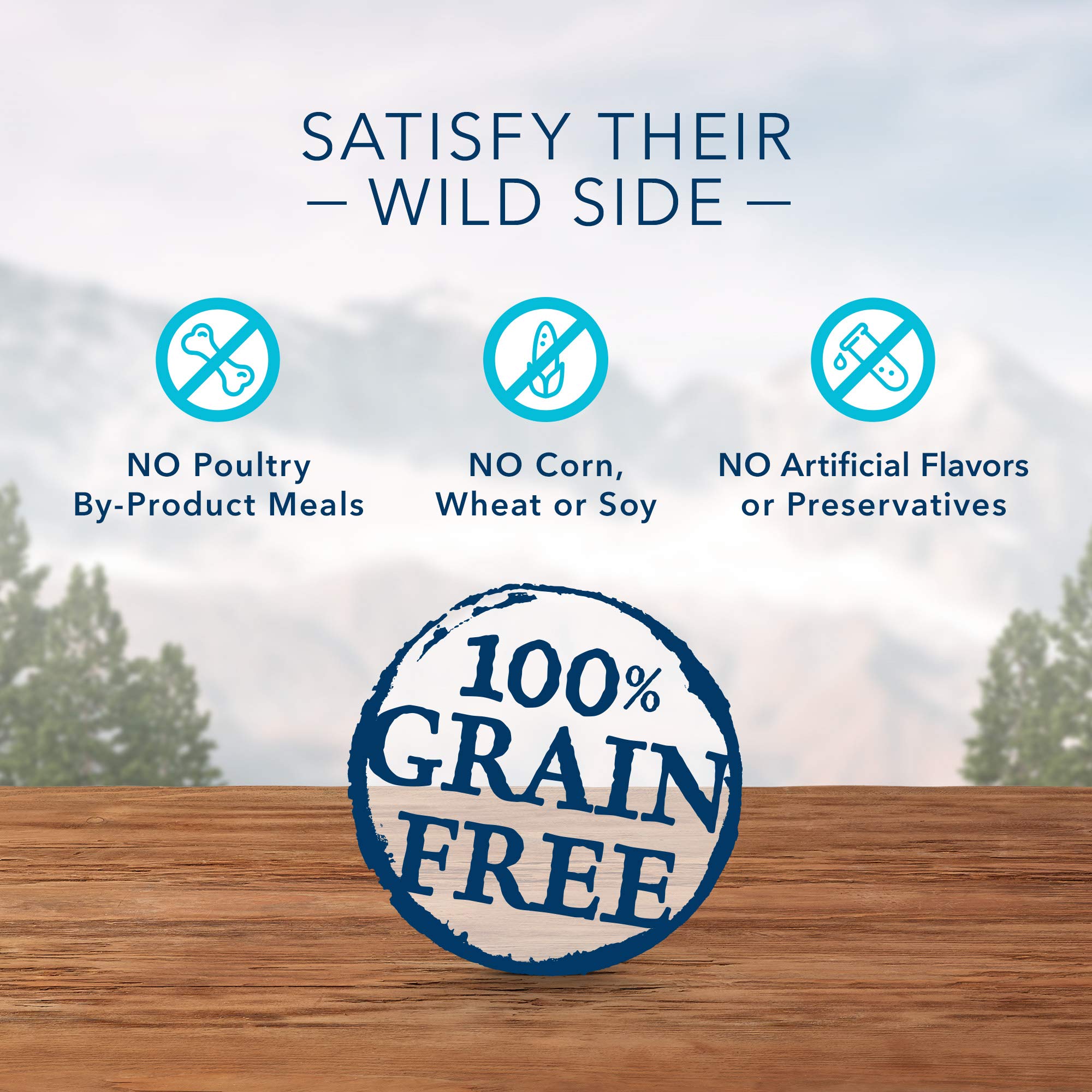 Blue Buffalo Wilderness Trail Treats High Protein Grain Free Dog Biscuits Crunchy Dog Treats, Duck Recipe, 36-oz Box