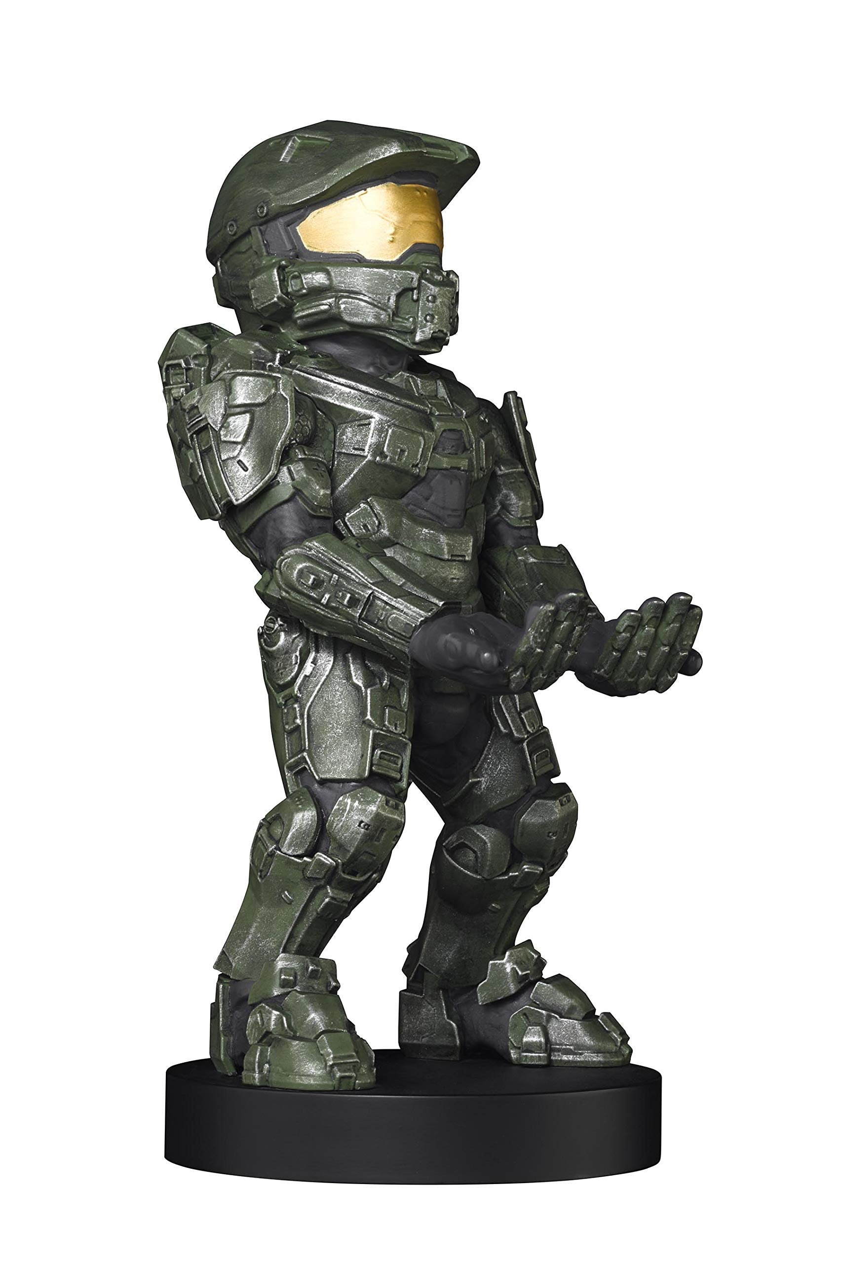 Exquisite Gaming Cable Guys - Master Chief From Halo Charging Phone And Controller Holder - Electronic Games