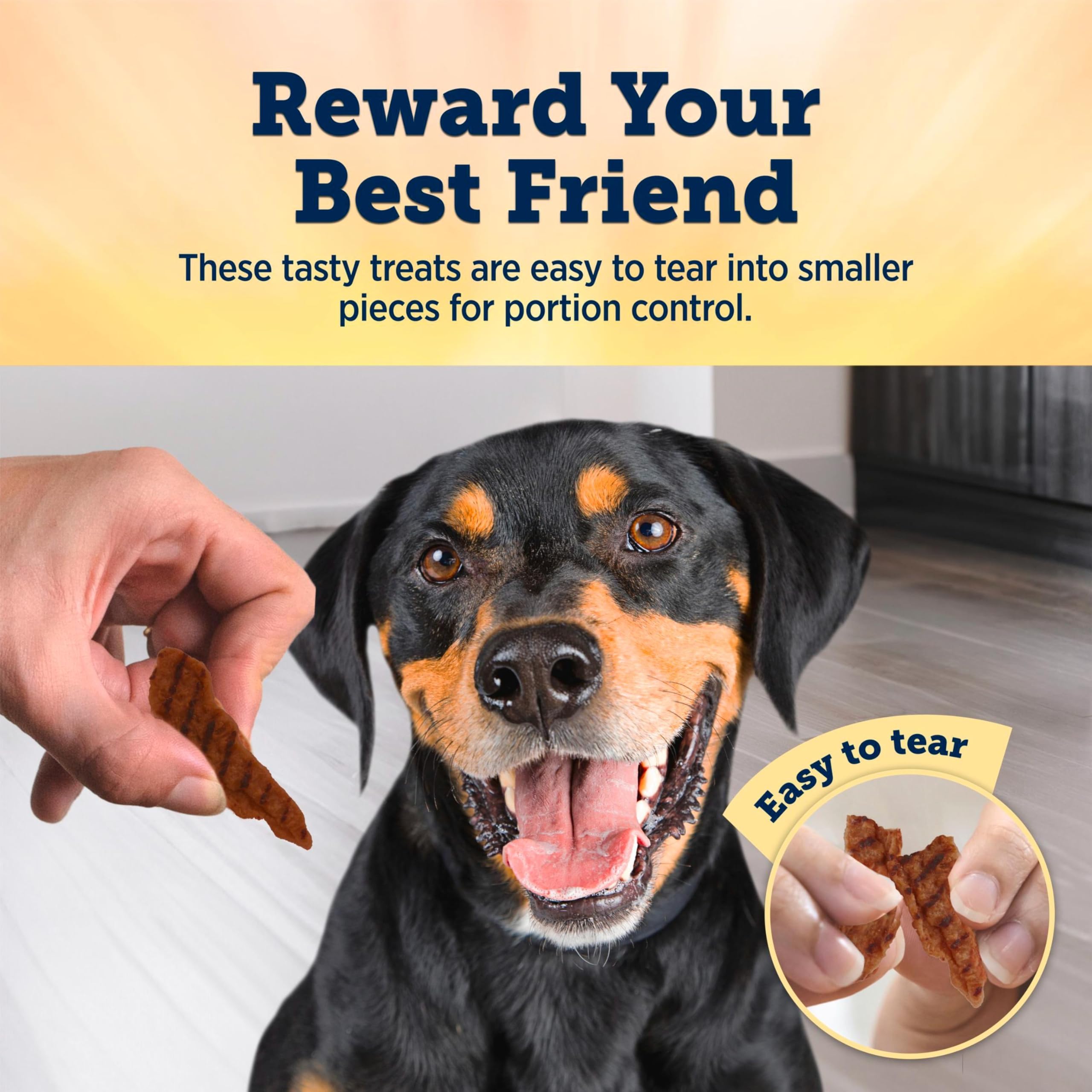 Blue Buffalo True Chews Premium Grillers Dog Treats, Made in the USA with Natural Ingredients, Steak, 30-oz. Bag