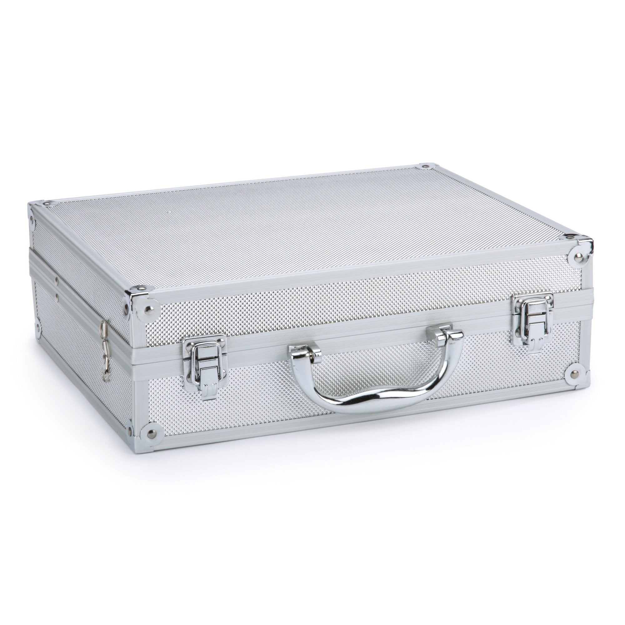 Top Performance Clipper Cases — Durable Aluminum Clipper Cases For Professional Pet Groomers, Chrome