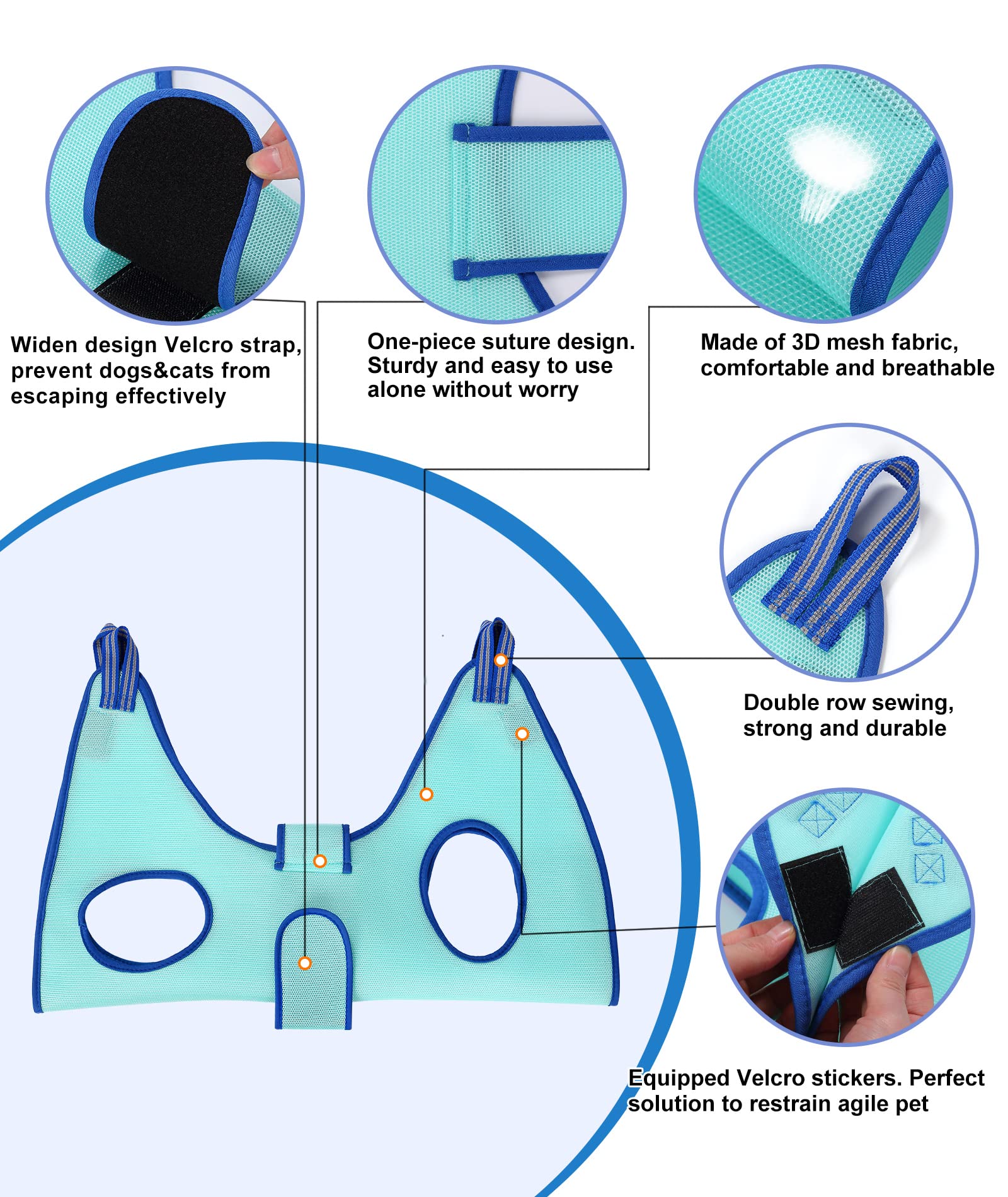 Kkiimatt Dog Grooming Hammock, 2023 New Edition Medium Dog Hanging Harness Holder For Nail Clipping, Dog Nailtrimming Cutting Ha