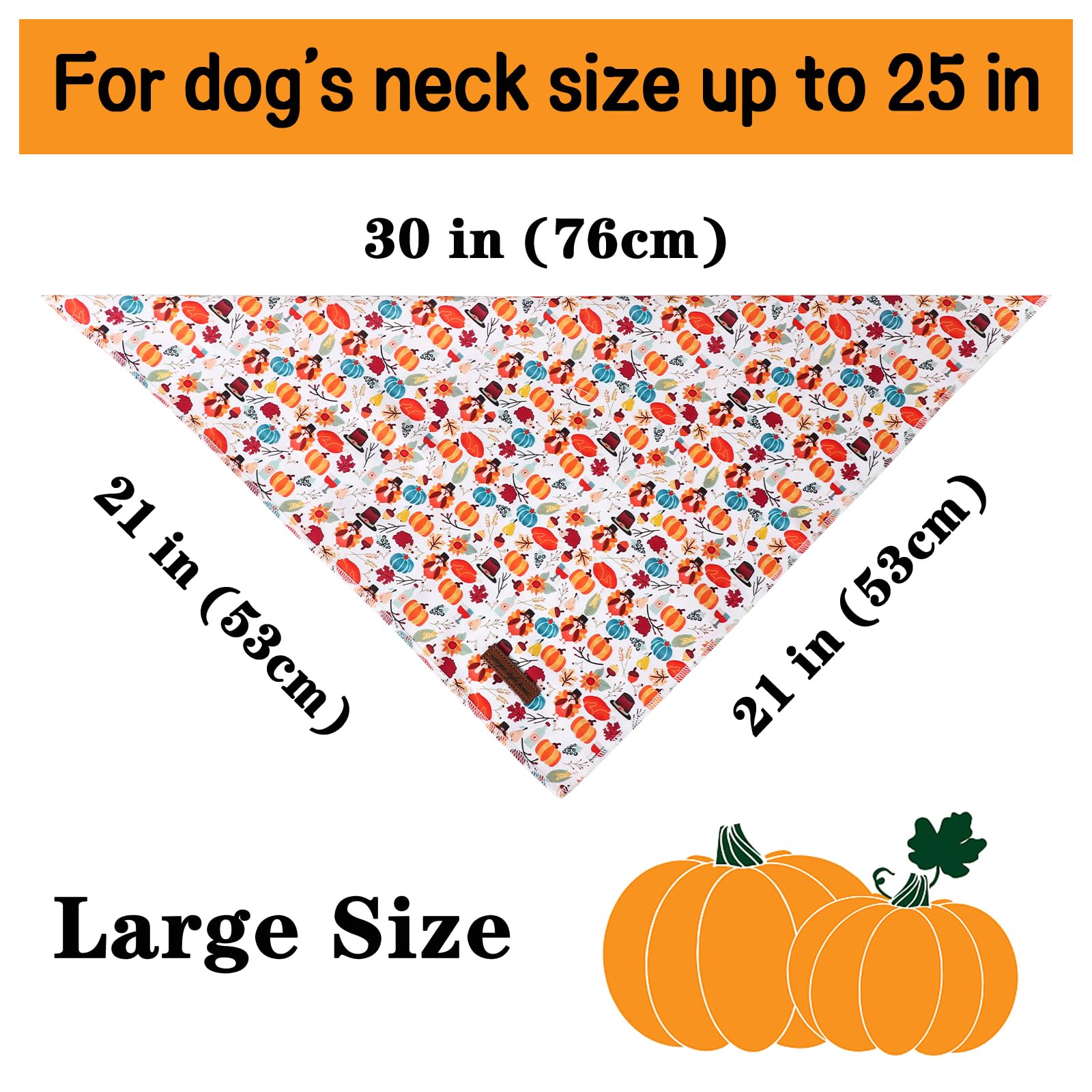 Unique Style Paws Thanksgiving Cotton Dog Collar With Bow Halloween Pumpkin Plaid Dog Collar With Bow Tie For Small Medium Large Dogs Pets Gifts