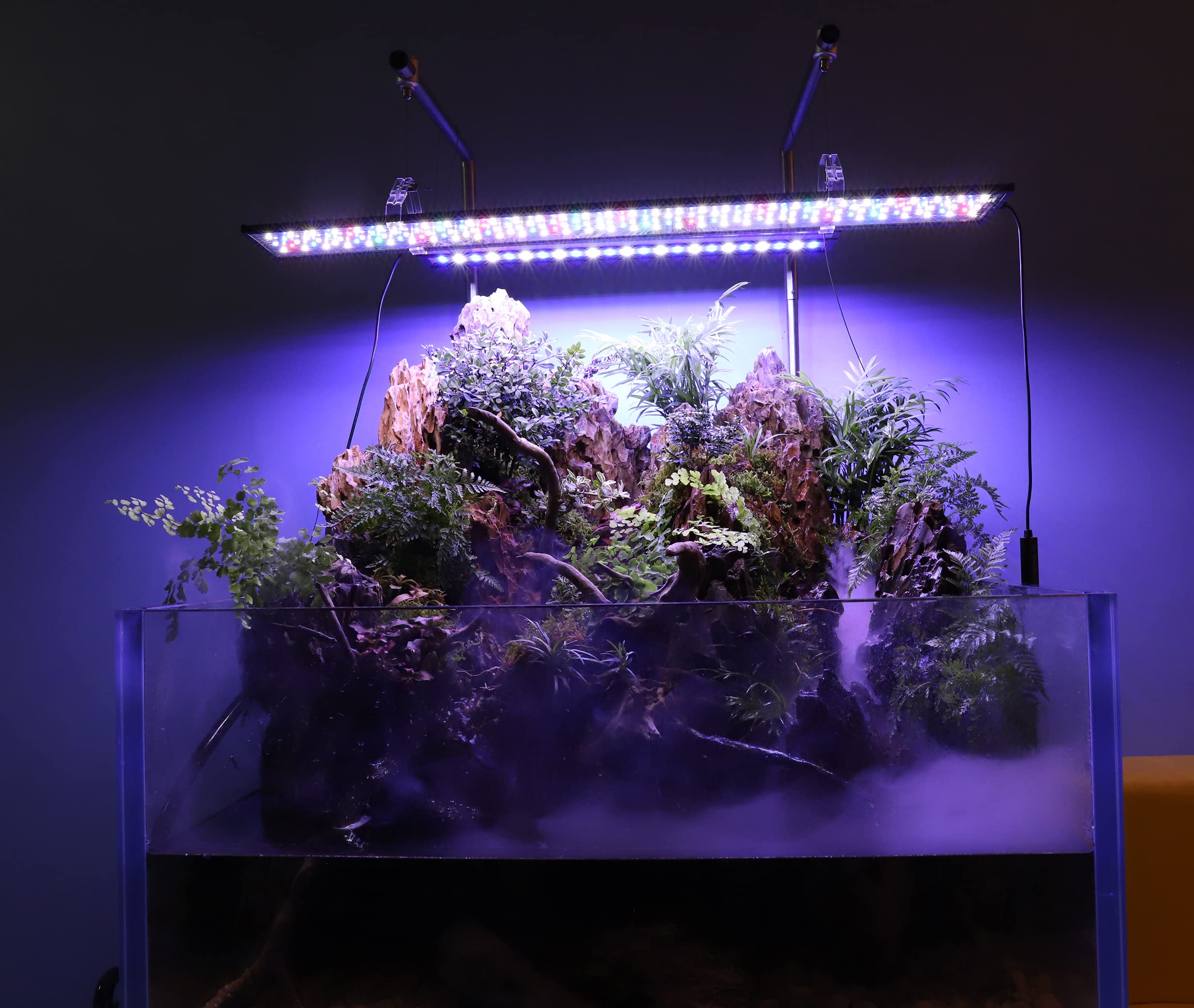 Hygger Advanced Led Aquarium Light With Timer, 24/7 Lighting Cycle & Diy Mode, Full Spectrum Fish Tank Light For 48-54 In Freshwater Planted Tank