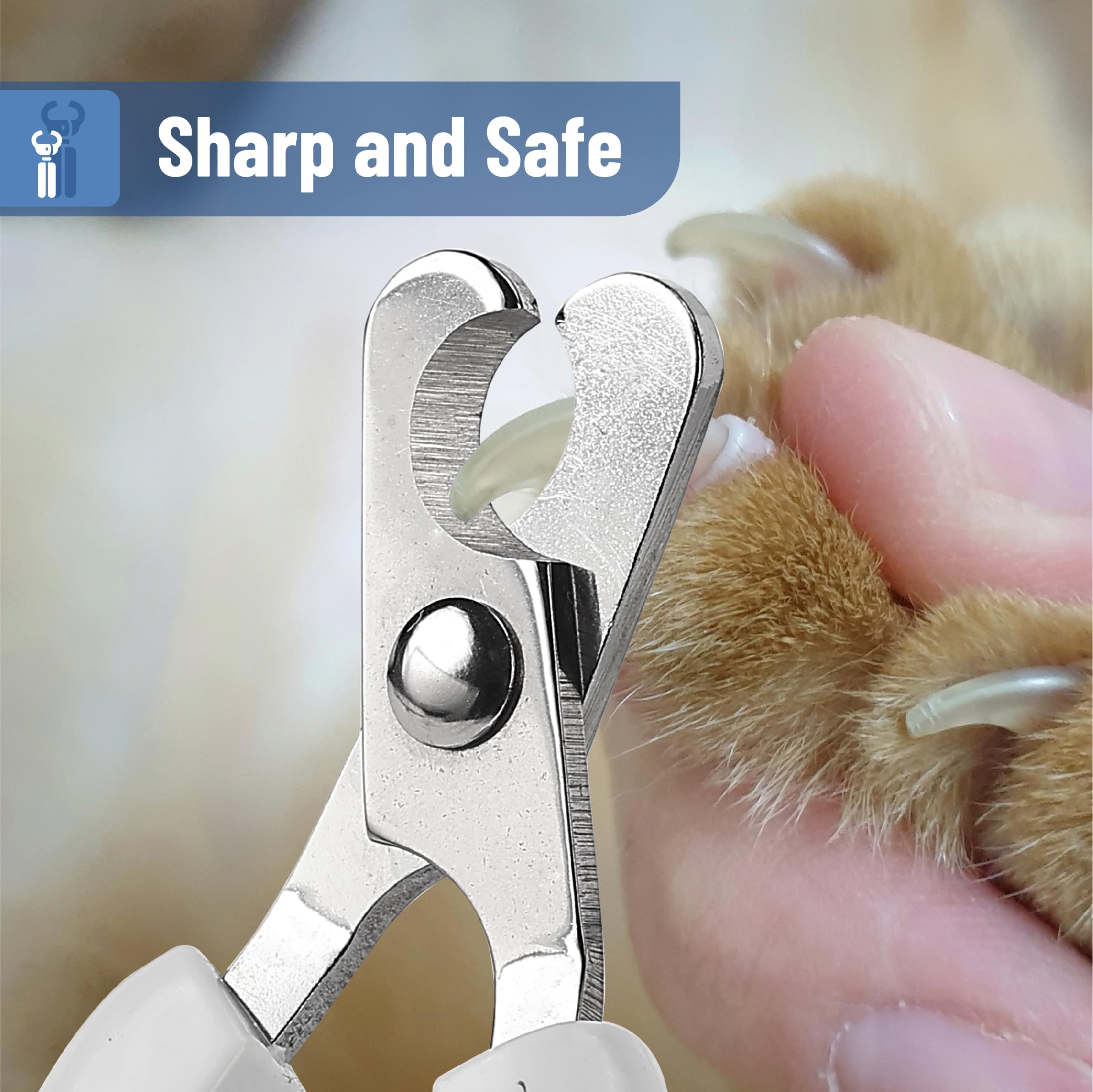 Mr. Pen- Cat Nail Clipper, Purple, Cat Nail Trimmer, Cat Nail Clippers, Cat Claw Clippers, Cat Clippers For Nails, Pet Nail Clippers, Kitten Nail Clipper, Small Dog Nail Clipper, Cat Claw Trimmer