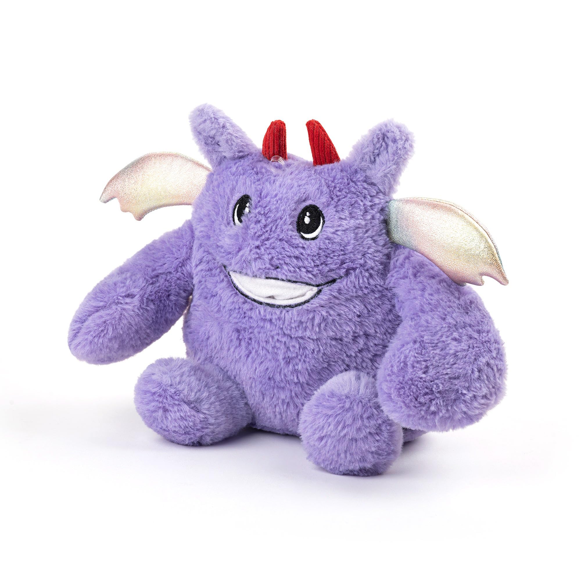 HUFT PurplyBoo with Squeaky Cuddle Dog Toy  Purple