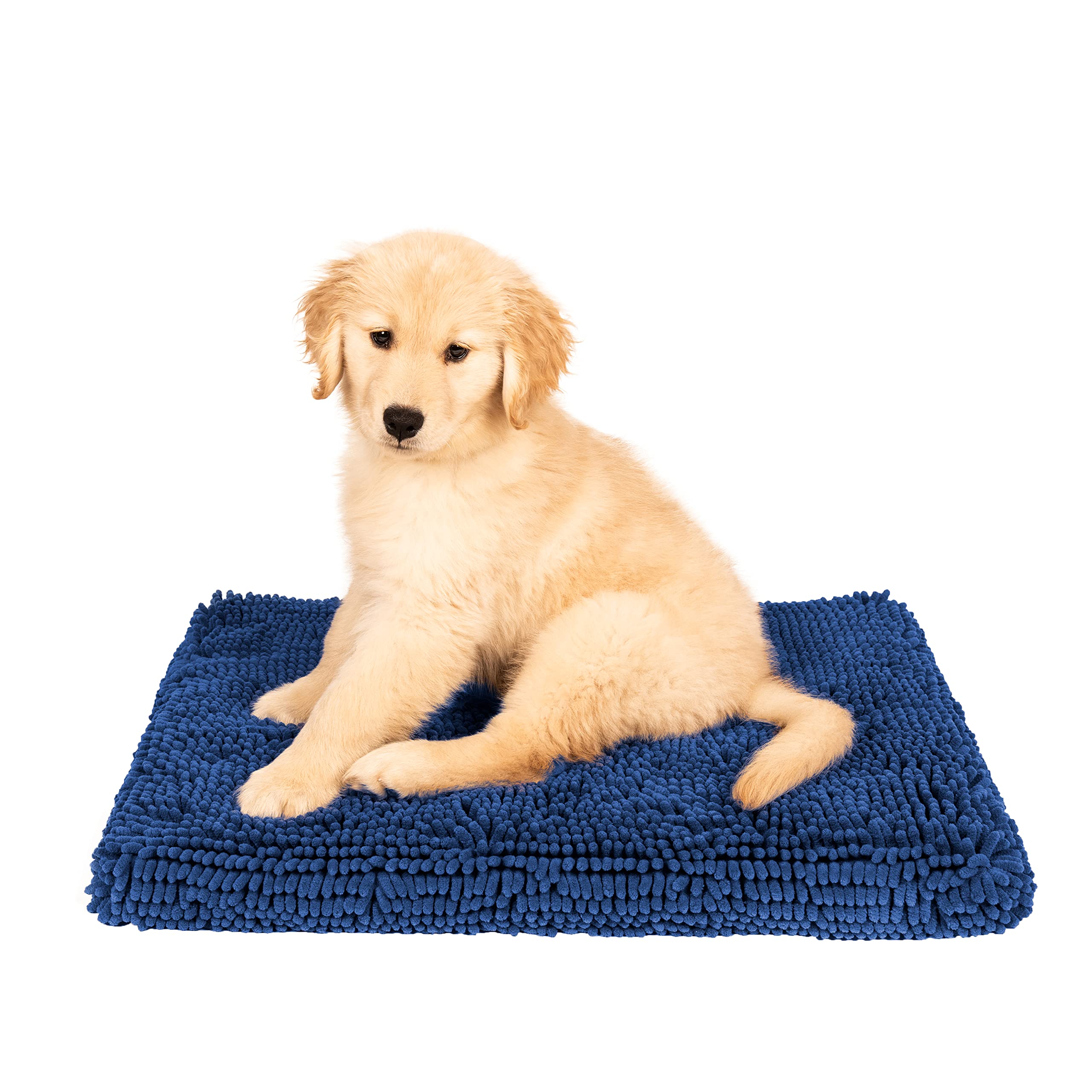 Dog Gone Smart Pet Products Dirty Dog Microfiber Cushion Pad, Bermuda Blue, 23X36 Large (Dgsddcp2397)