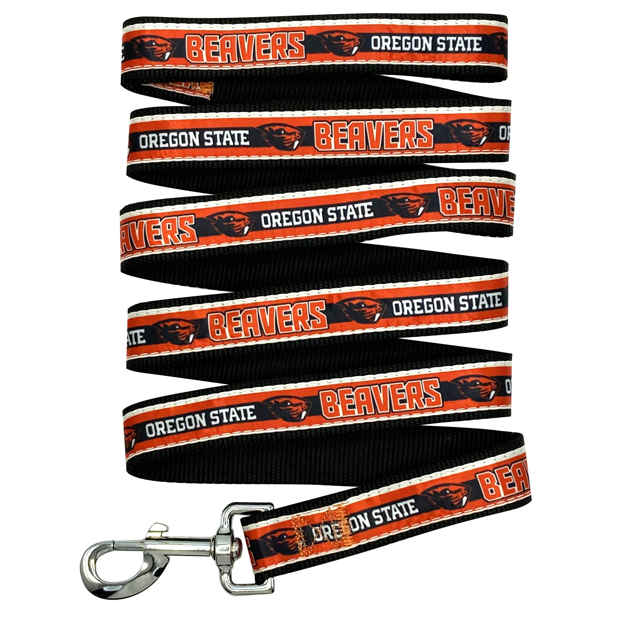 Ncaa Pet Leash, Large, Oregon State Beavers, Dog Leash, Shiny & Colorful Leash For Dogs & Cats Licensed By The Ncaa