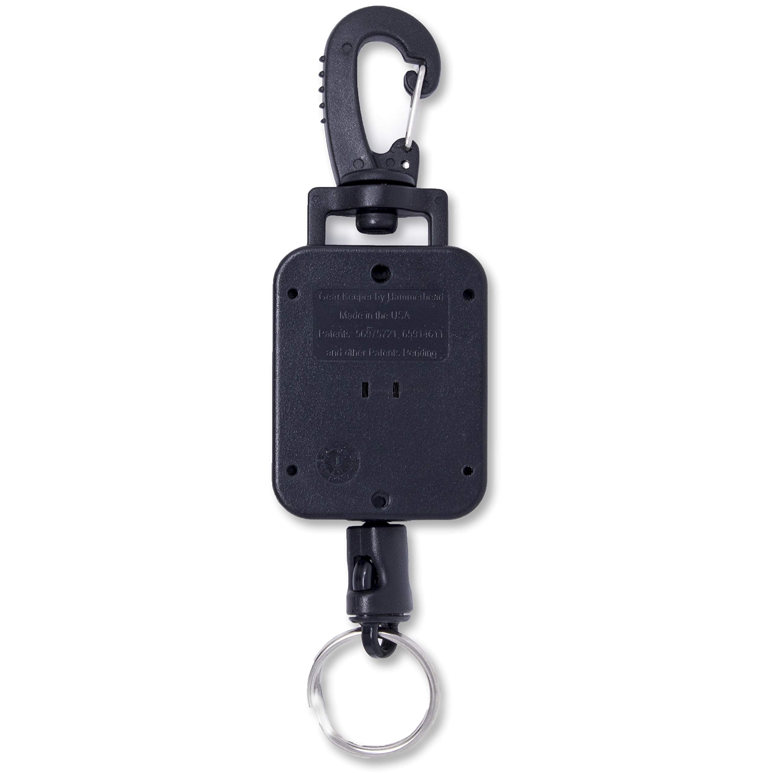 Educator Gear Keeper Retractable Transmitter Holder,Black