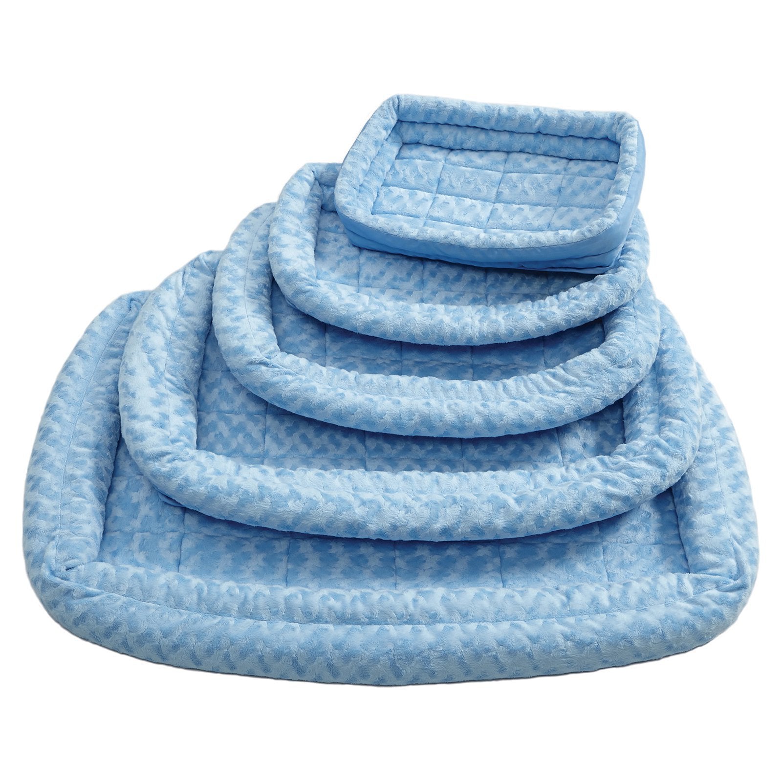 Midwest Homes For Pets Double Bolster Bed, 36, Blue