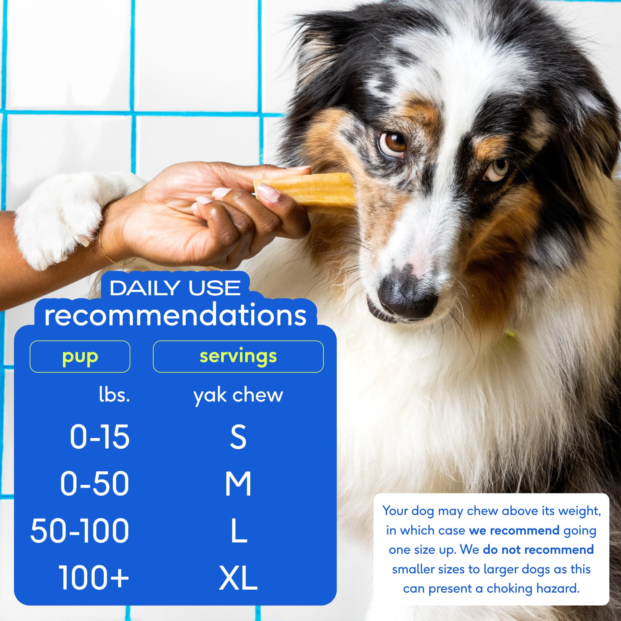 Native Pet Yak Chews (3 Medium Dog Yak Chews) - Yak Bones for Dogs - Yak Sticks for Dogs - Dog Chews Long Lasting - Yak Chew Dog