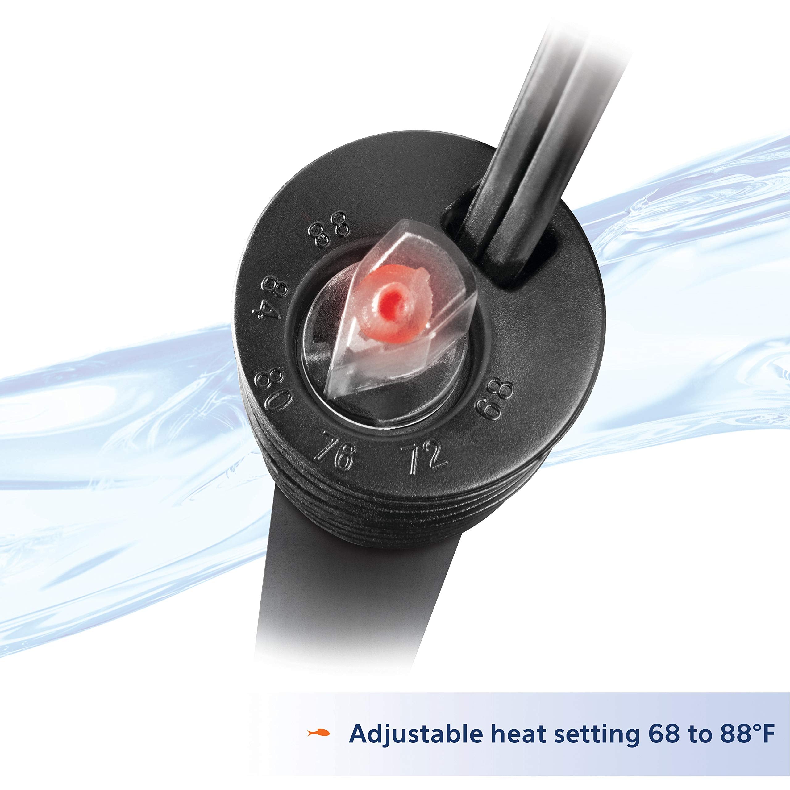 Aqueon Adjustable Pro Aquarium Heater Up To 30 Gallons, 100 Watts