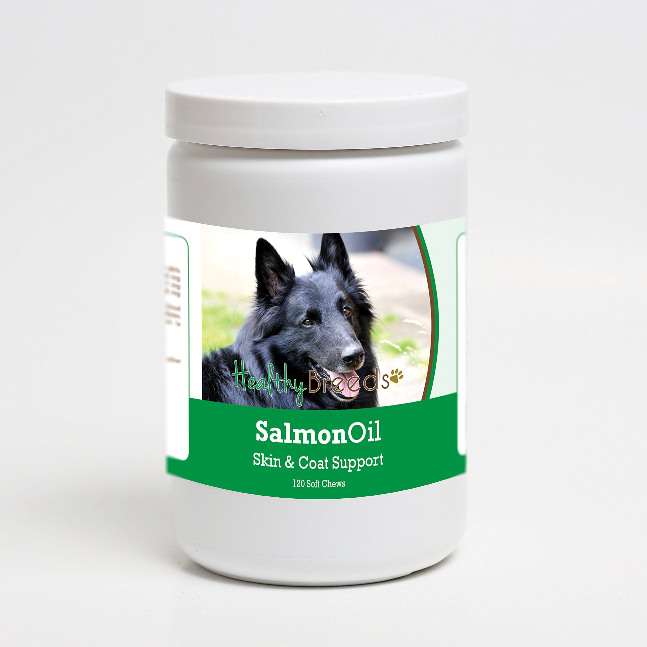 Healthy Breeds Belgian Sheepdog Salmon Oil Soft Chews 120 Count