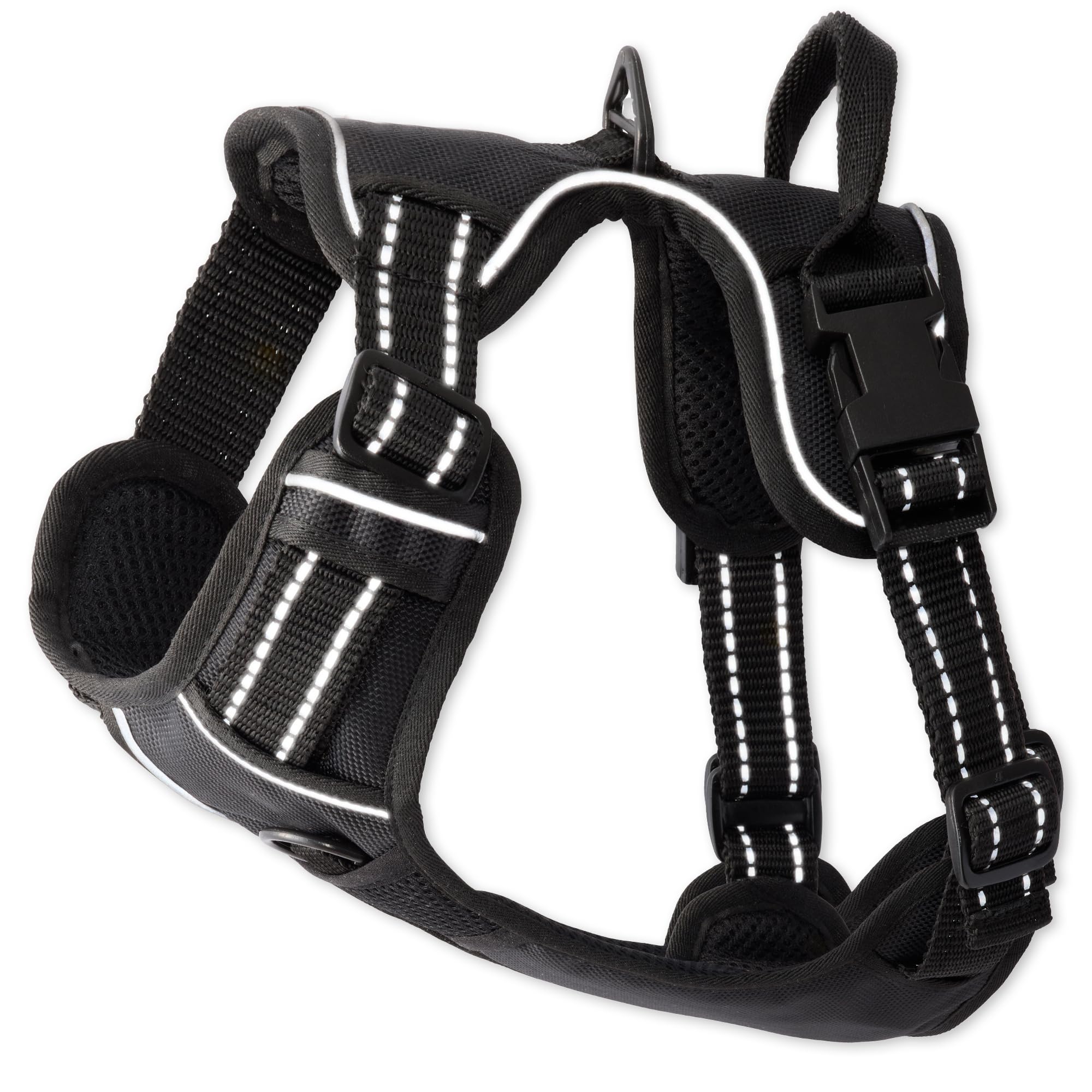 Pet Passion MAX - The Hardy Reflective Harness, Black, Large