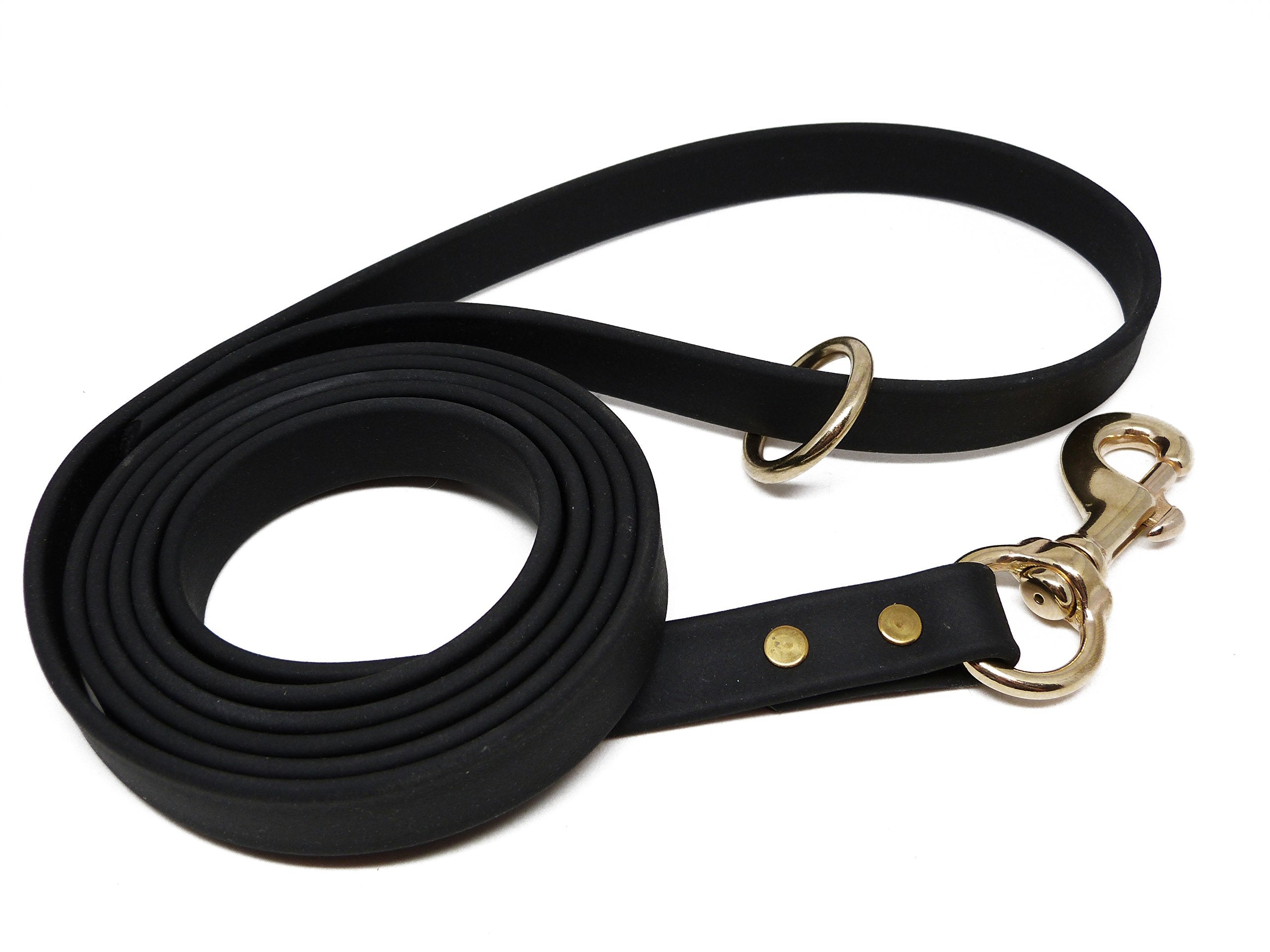 Jim Hodges Dog Training Gummy Dog Leash, Biothane, Dog Training Leash, Waterproof, Weatherproof, 6 Foot Length For Small, Medium