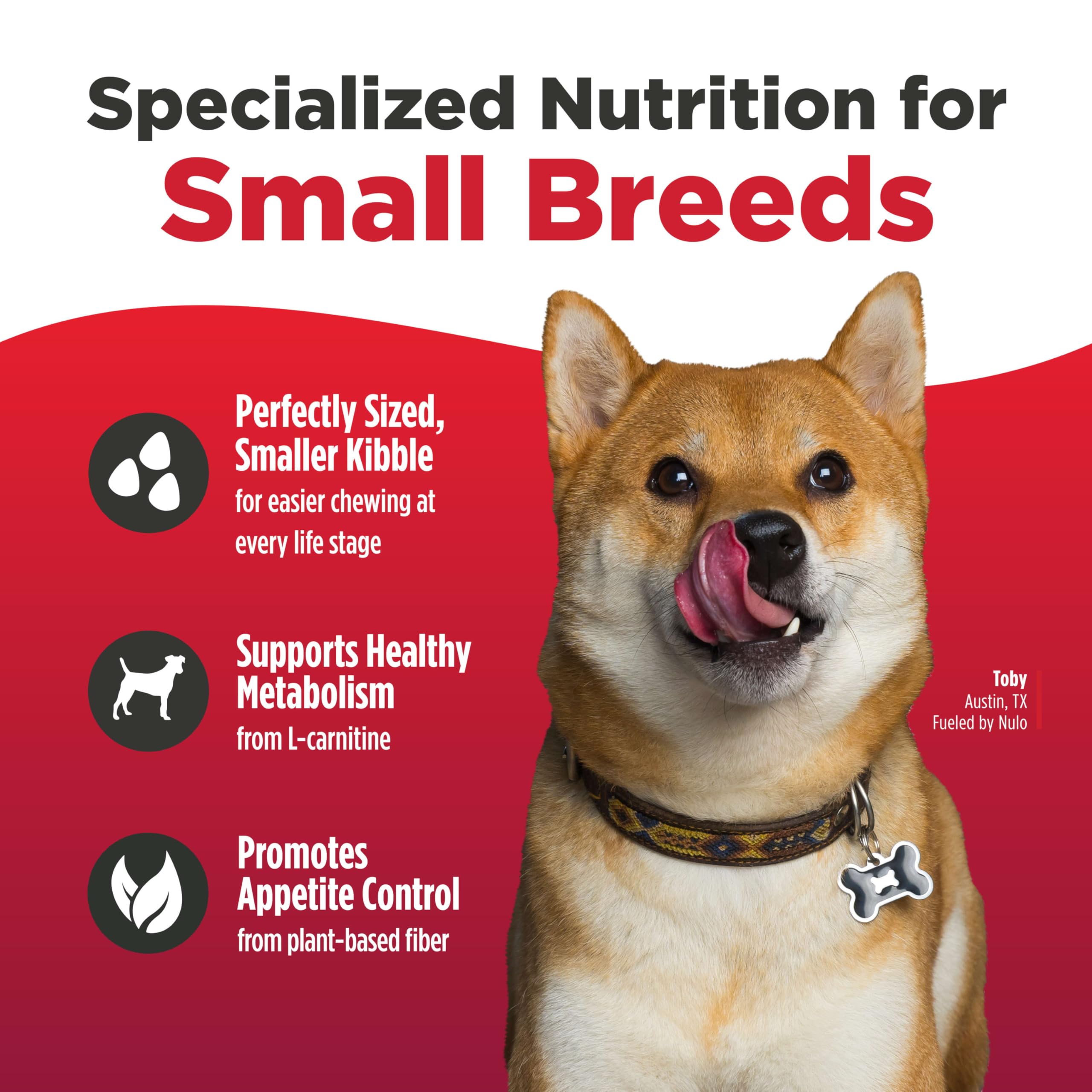 Nulo Freestyle High Protein Small Breed Beef & Sweet Potato Recipe Natural Dry Kibble Dog Food, 14 Pound Bag