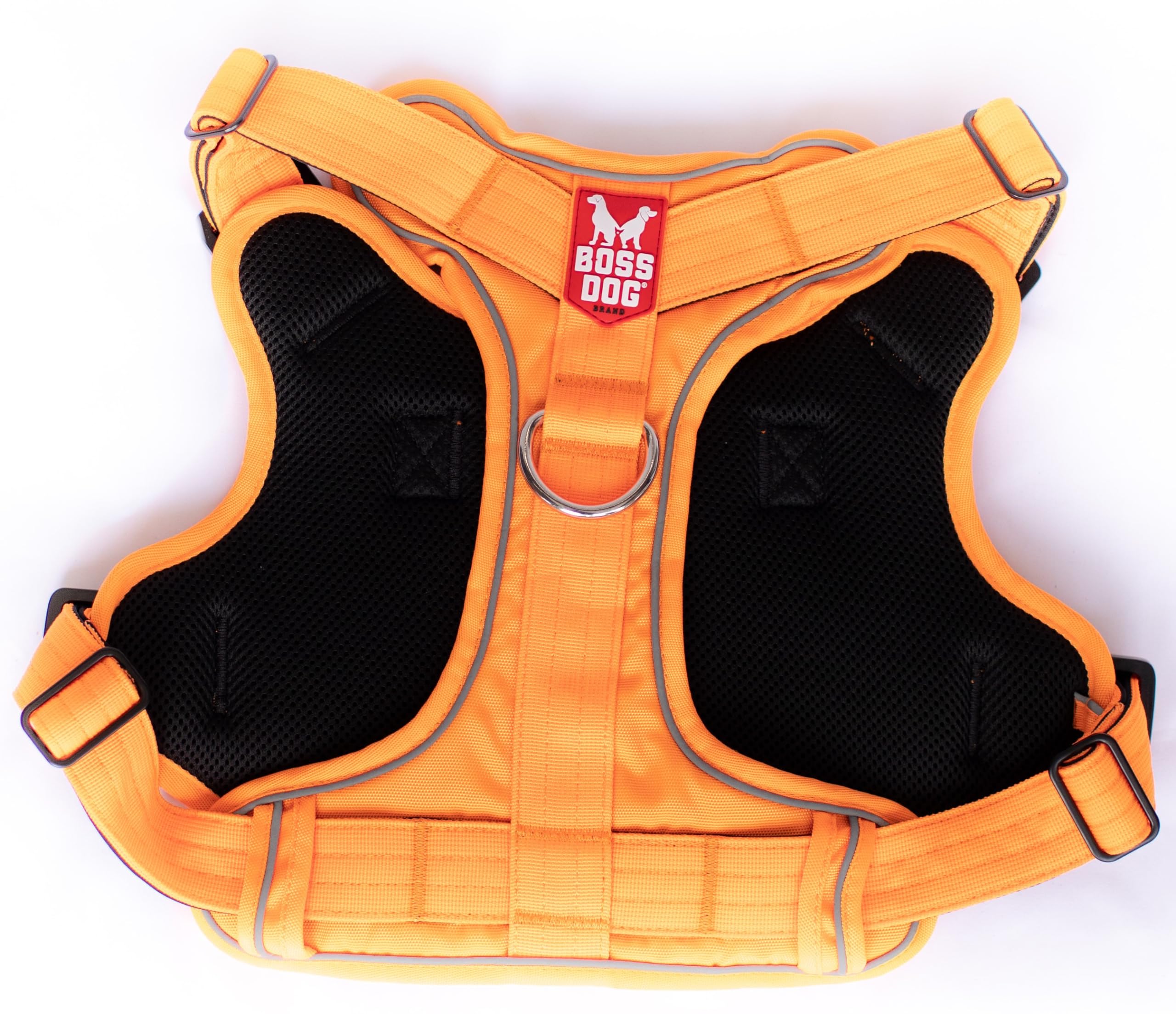 Boss Dog Tactical Harness, Orange, Large