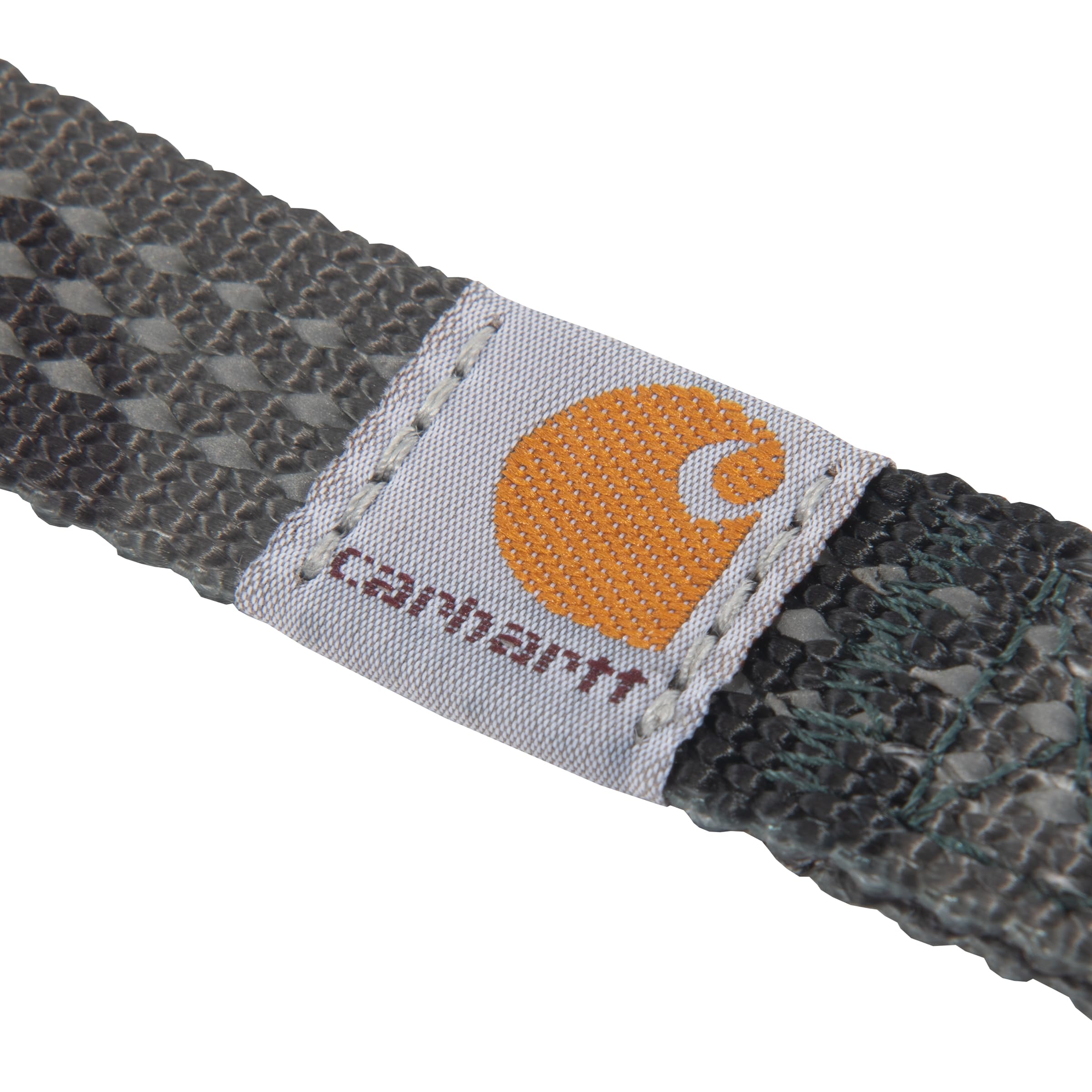 Carhartt Pet Durable Nylon Webbing Leashes For Dogs, Reflective Stitching For Visibility, Duck Camo Tarmac, Small