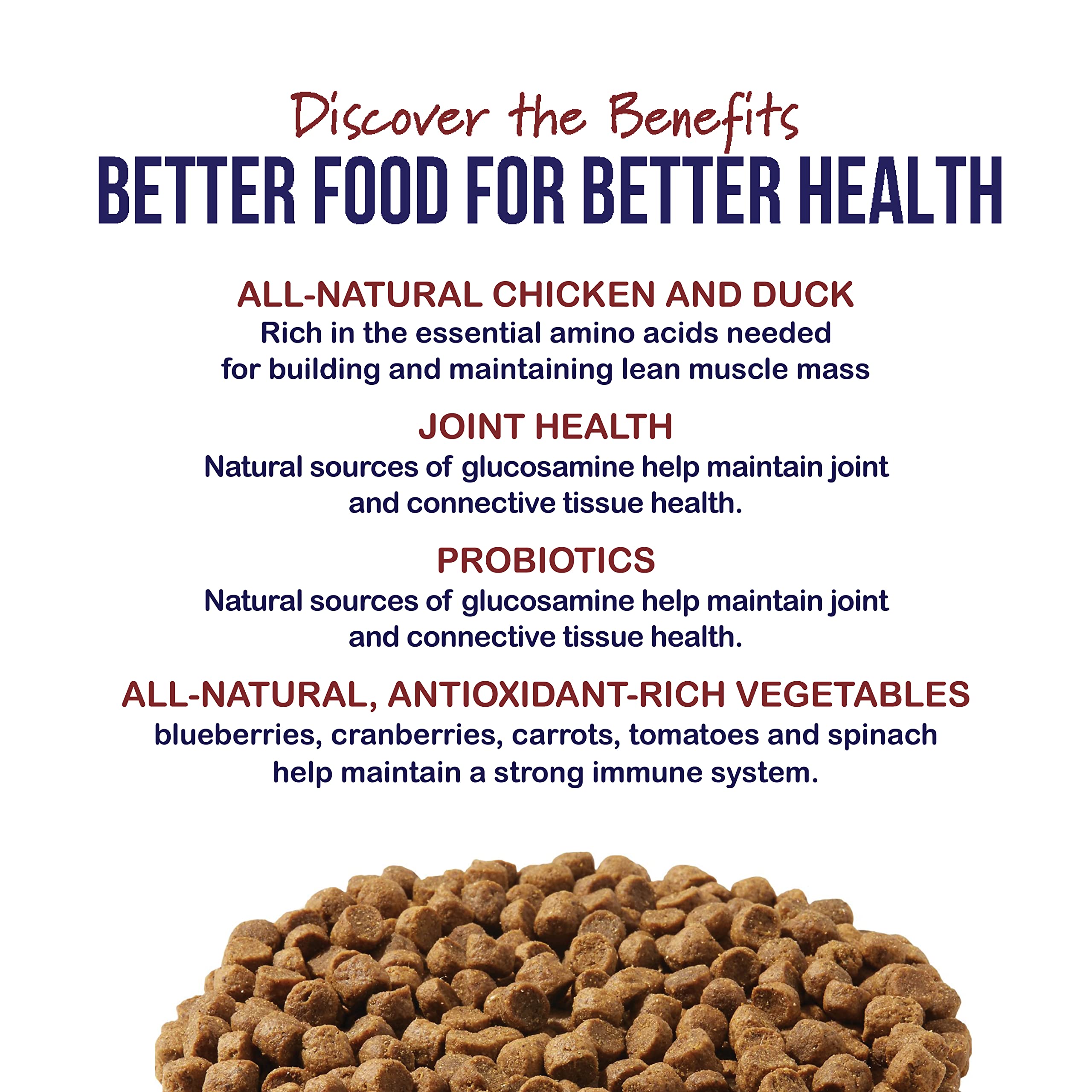 Best Breed Dr. Garys Countryside Recipe Slow-Cooked in USA, Natural Dry Dog Food for All Breeds and Sizes, 26lbs.