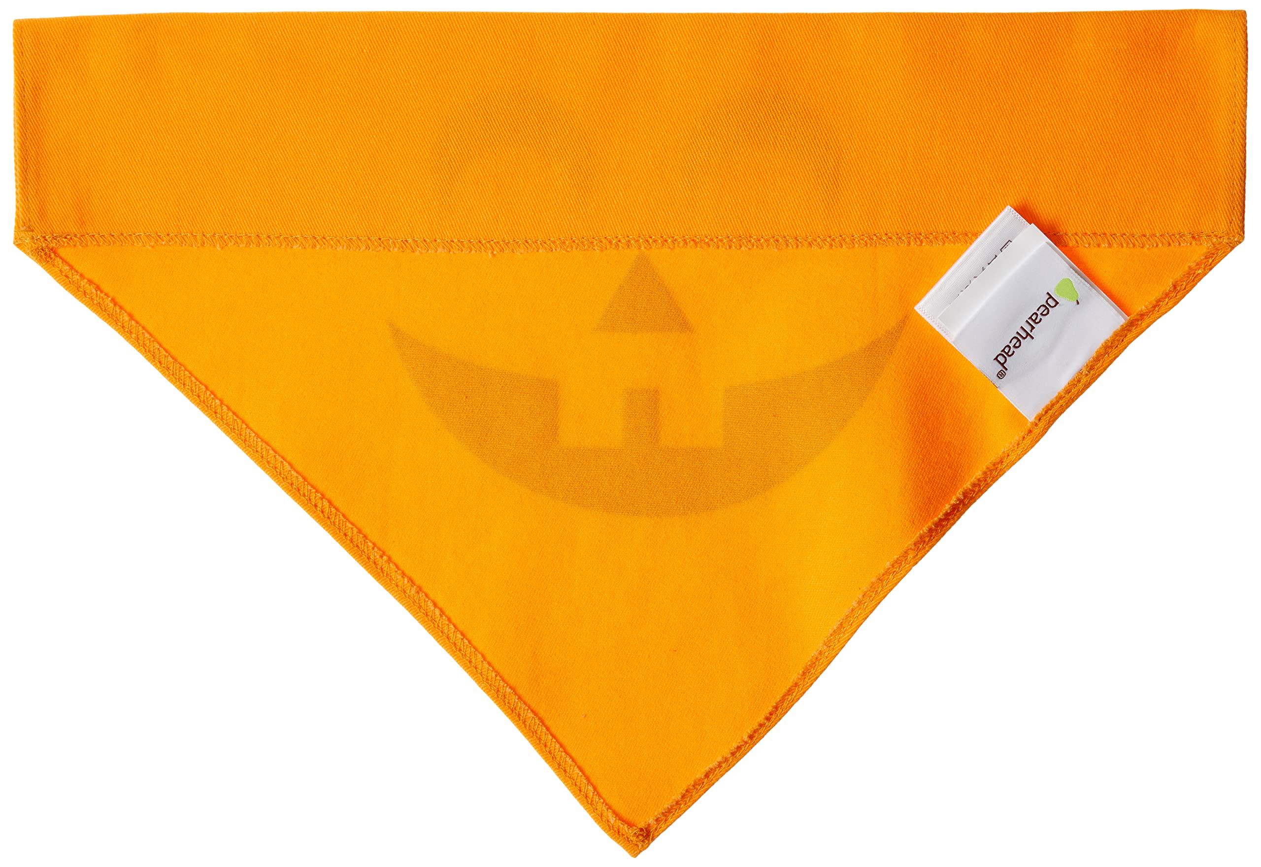 Pearhead Pumpkin Dog Bandana - Fall Dog Apparel, Halloween Costume, Slip On Collar Accessory - Medium/Large