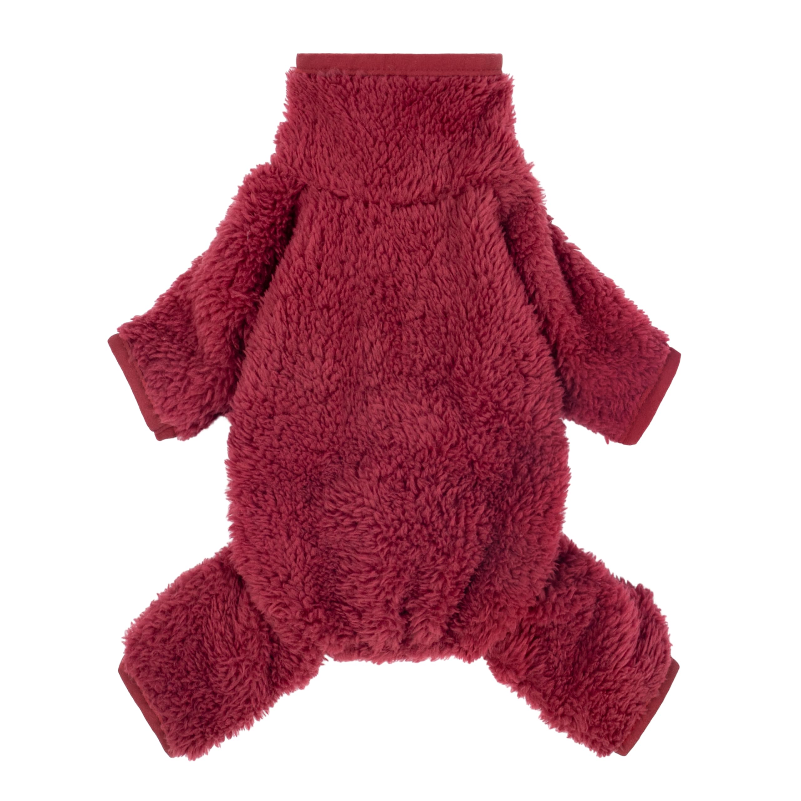 Fitwarm Fuzzy Fleece Dog Christmas Pajamas, Dog Winter Clothes for Small Dogs Girl Boy, Velvet Dog Onesie, Pet Jumpsuit, Doggy A