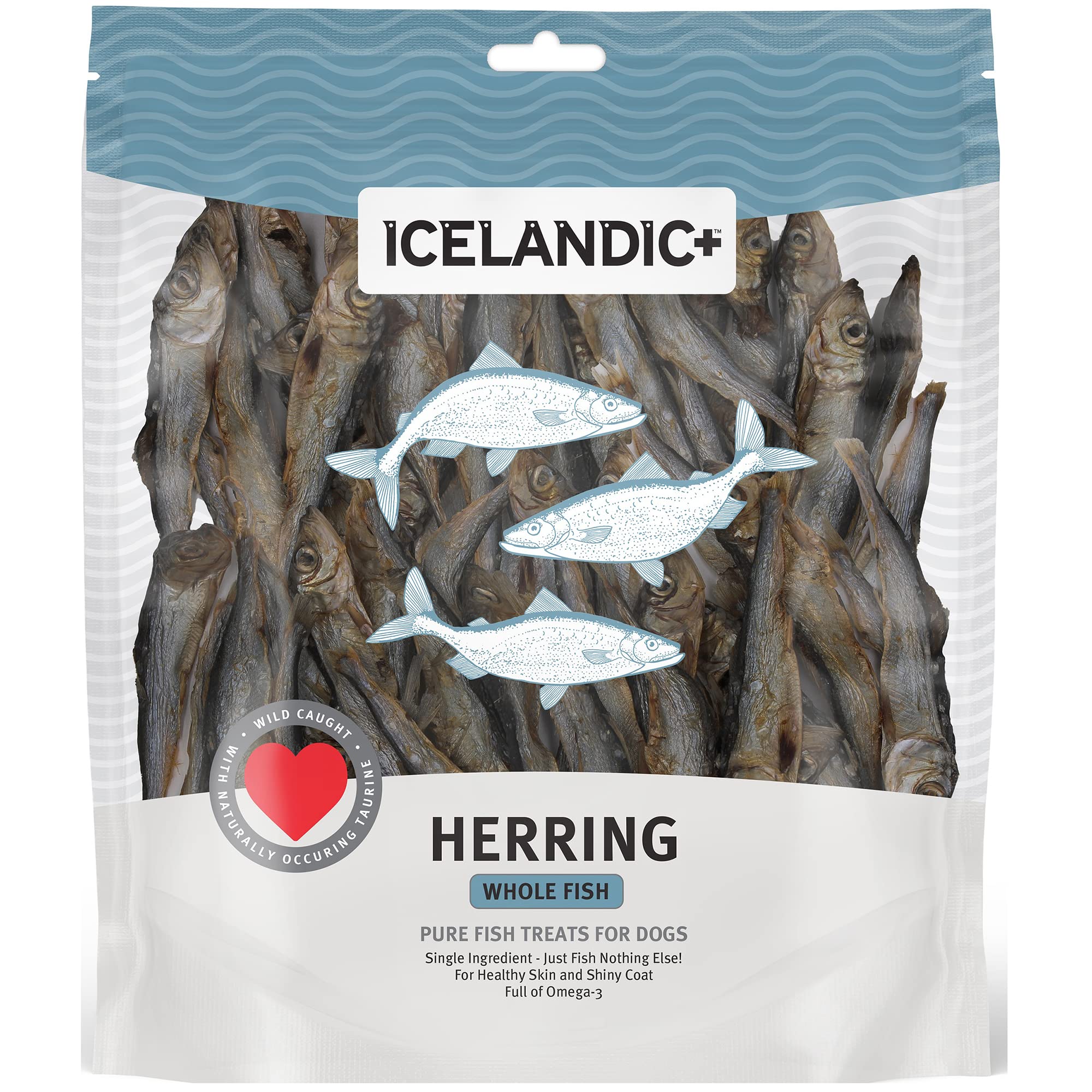ICELANDIC  DOG HERRING FISH WHOLE BULK 9oz.