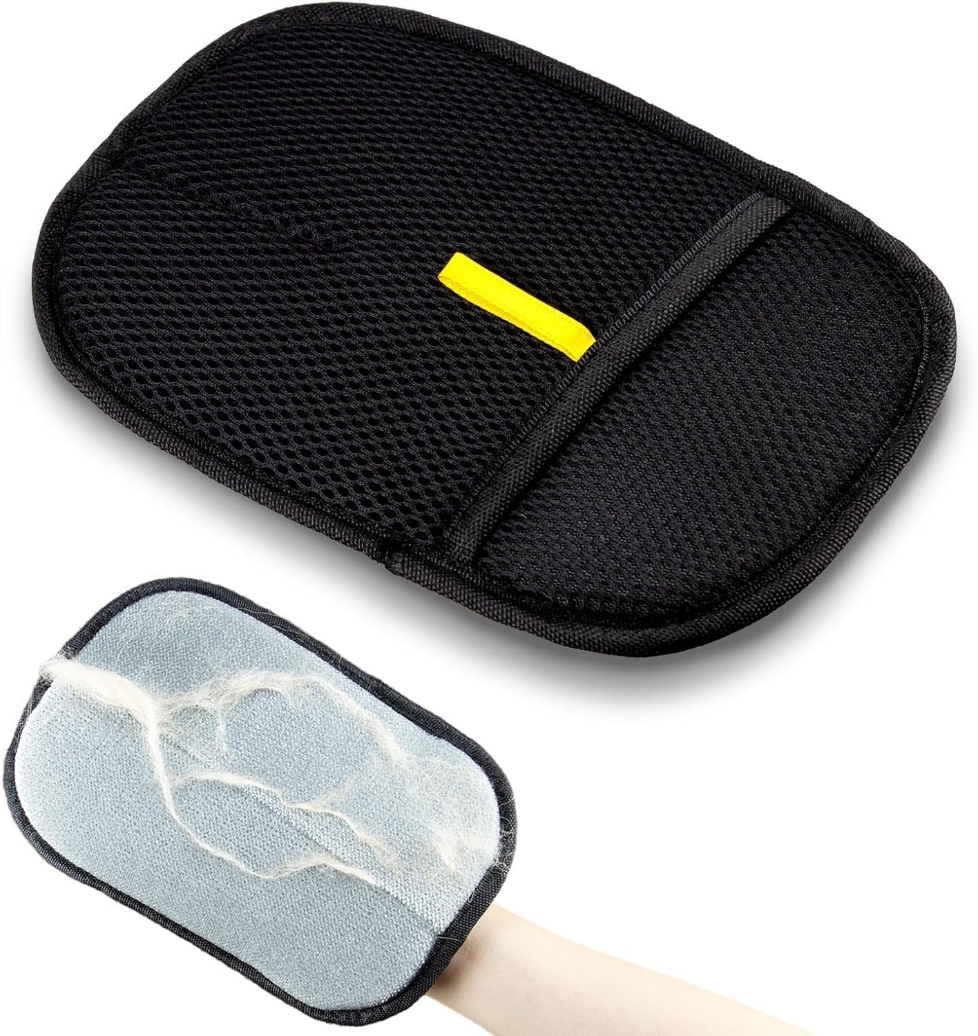 Home Bargains Pet Hair Removal Glove For Cats & Dogs,Newly Upgraded FiveFinger Electrostatic Pet Hair Gloves, Reusable Pet Hair