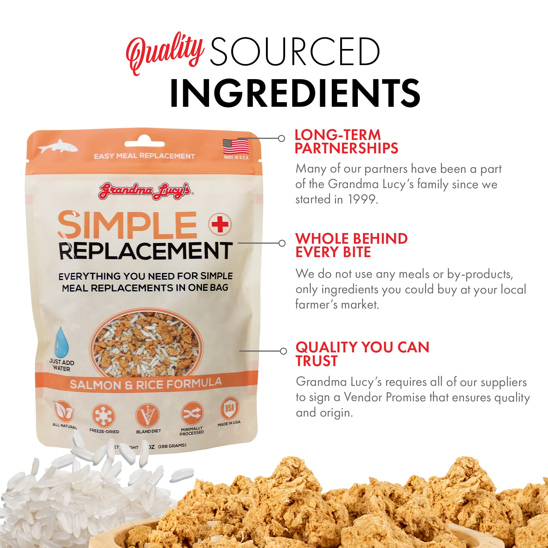 Simple Replacement Salmon and Rice - 7oz