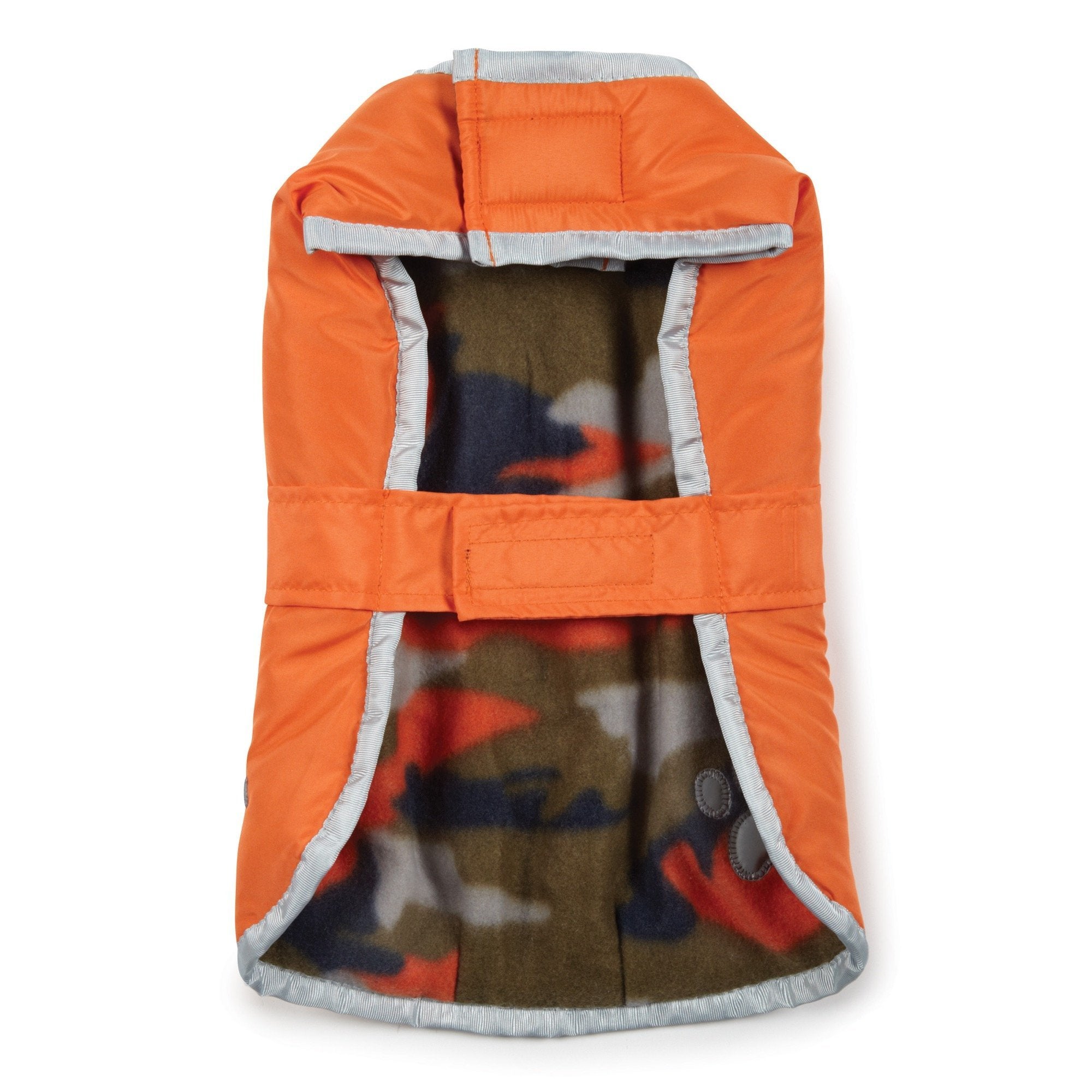 Zack & Zoey Noreaster Blanket Coat for Dogs, 20 Large, Orange