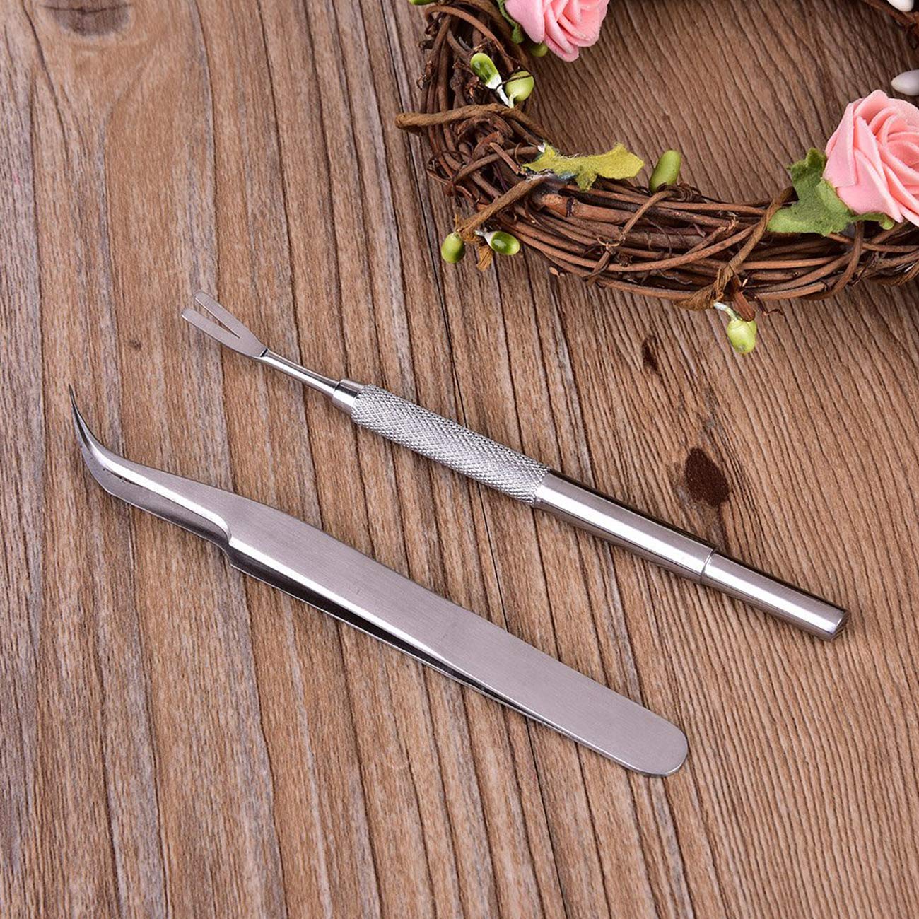 Acronde 3 Pack Tick Remover Tool Set Stainless Steel Tick Remover Kit For Cats And Dogs