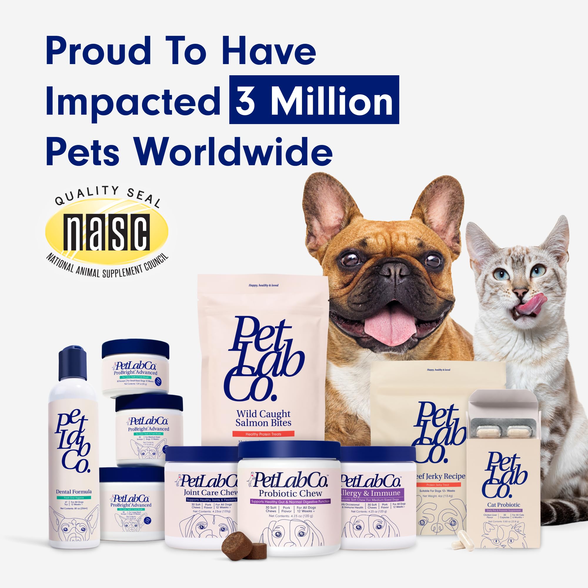 PetLab Co. Allergy & Immune - Support Your Pup with Seasonal Allergies, Intermittent Itchiness, & Healthy Yeast Production Probi