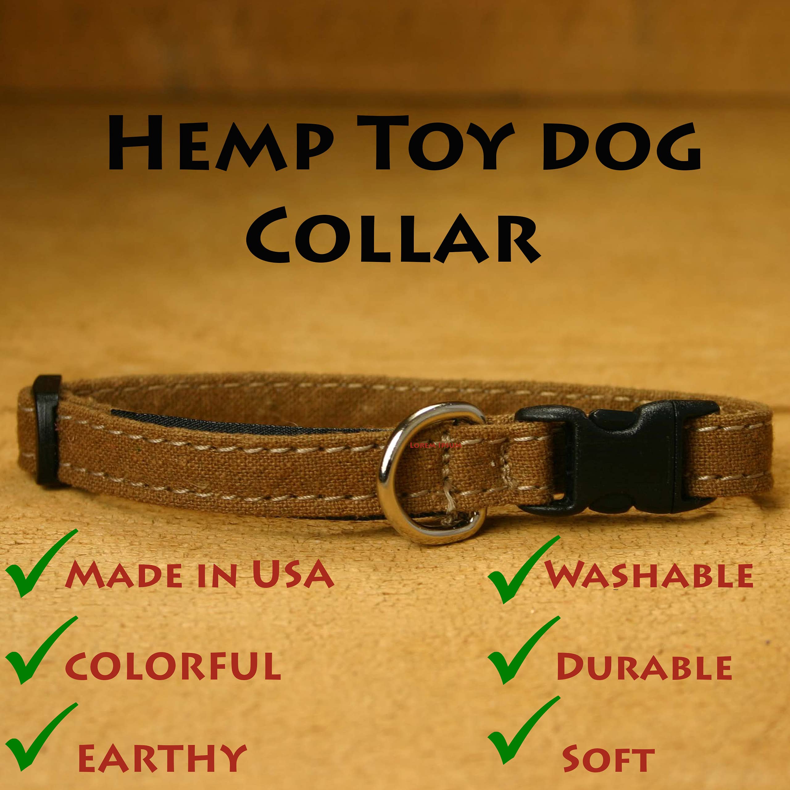 Toy Dog Collars (Bronze)