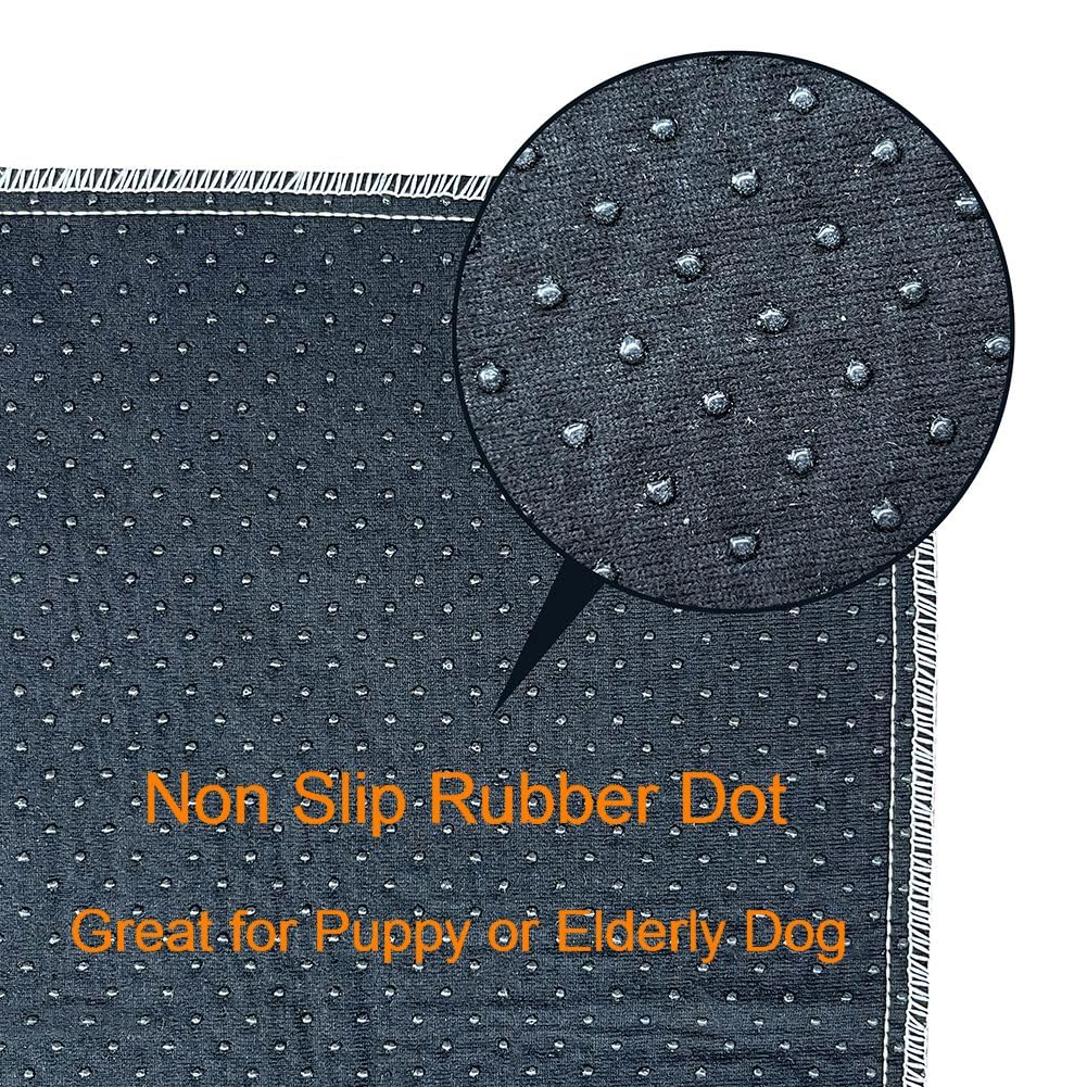 Peepeego Pet Pee Pads For Dogs Washable 54X54 Inch, Reusable Puppy Pads With Fast Absorbent, Waterproof, Non Slip, Premium Whelp