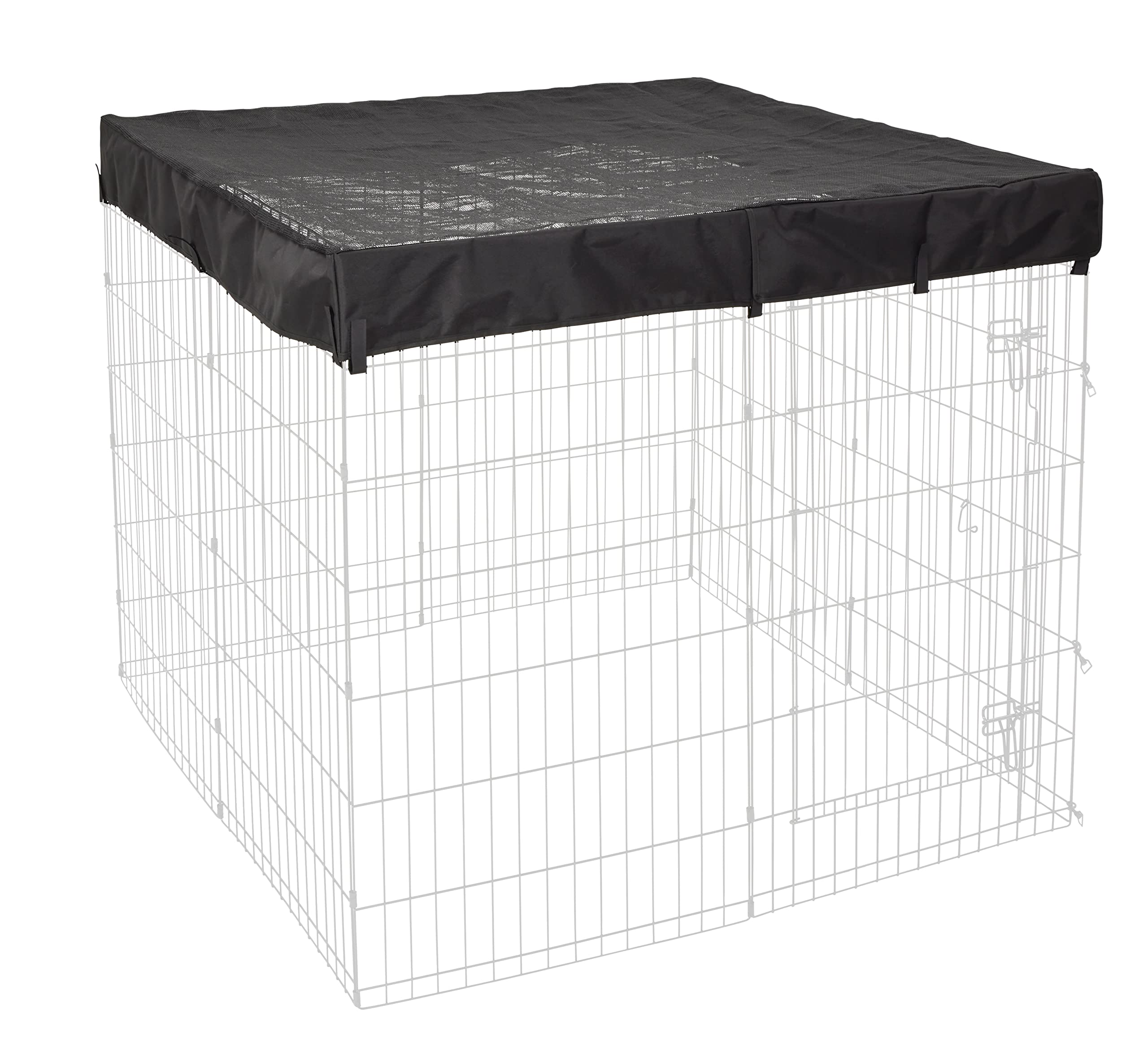 MidWest Homes for Pets Square Exercise Pen Fabric Mesh Top