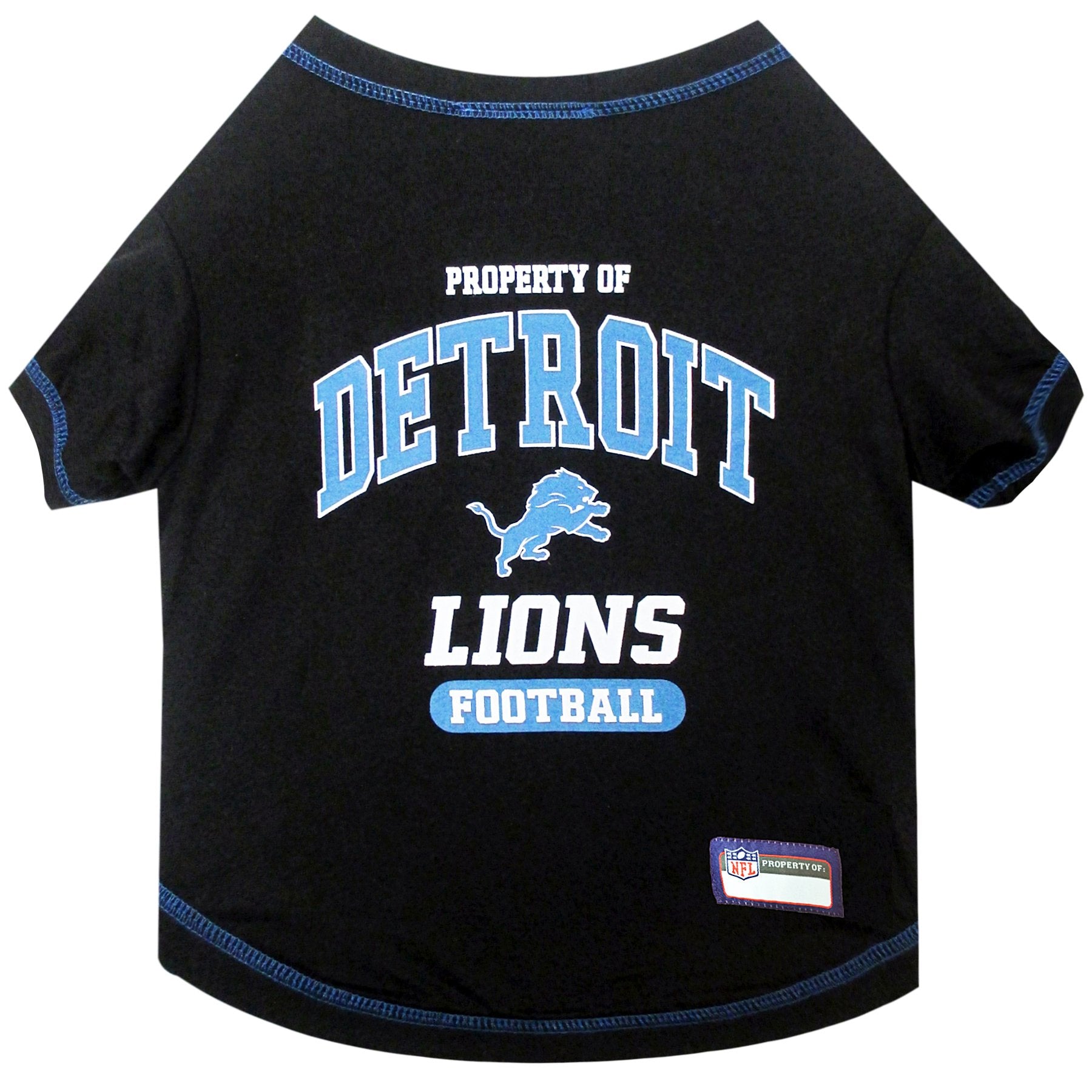 Pet Shirt For Dogs & Cats - Nfl Detroit Lions Dog T-Shirt, Small. - Cutest Pet Tee Shirt For The Real Sporty Pup