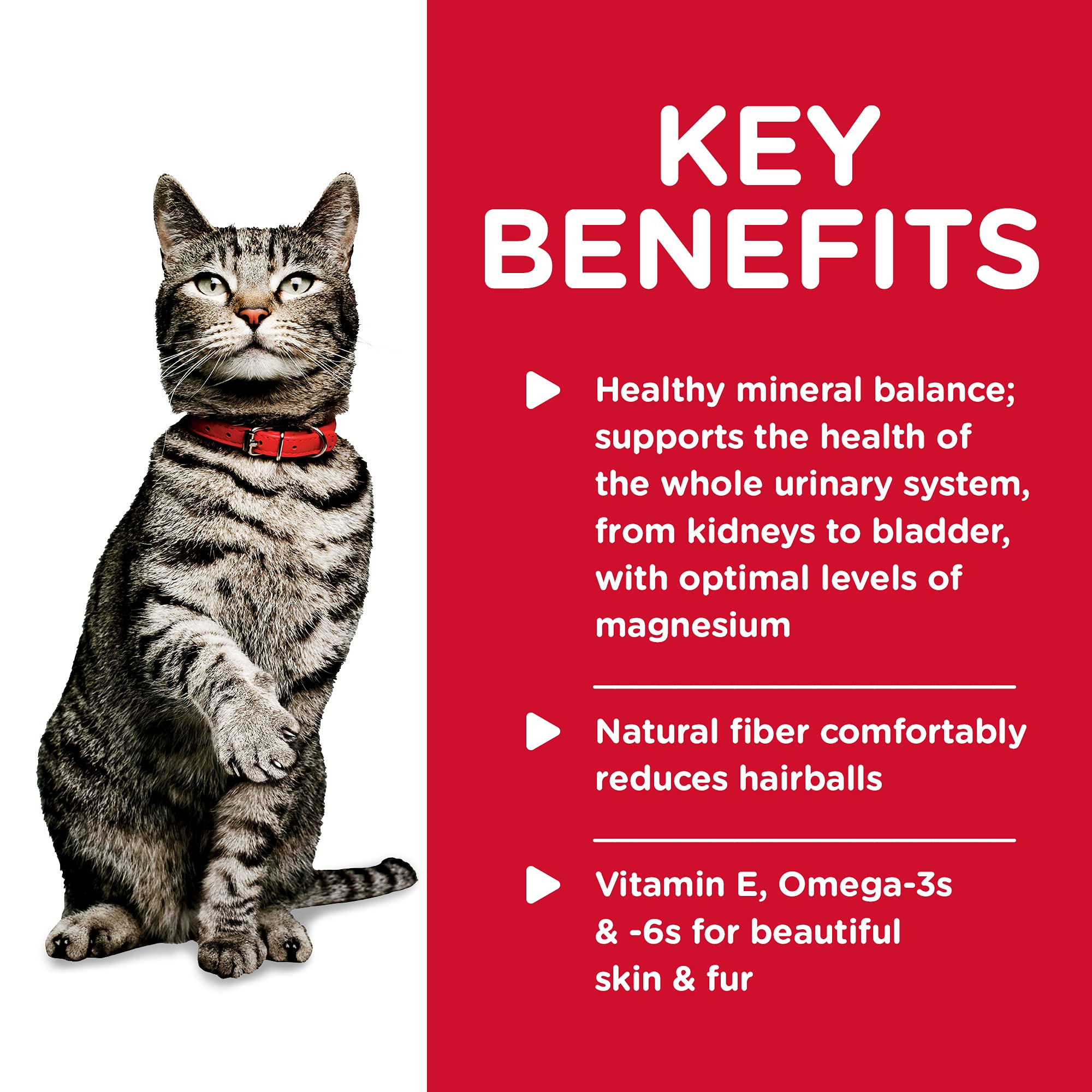 Hills Science Diet Urinary Hariball Control, Adult 1-6, Urinary Track Health & Hairball Control Support, Wet Cat Food, Chicken