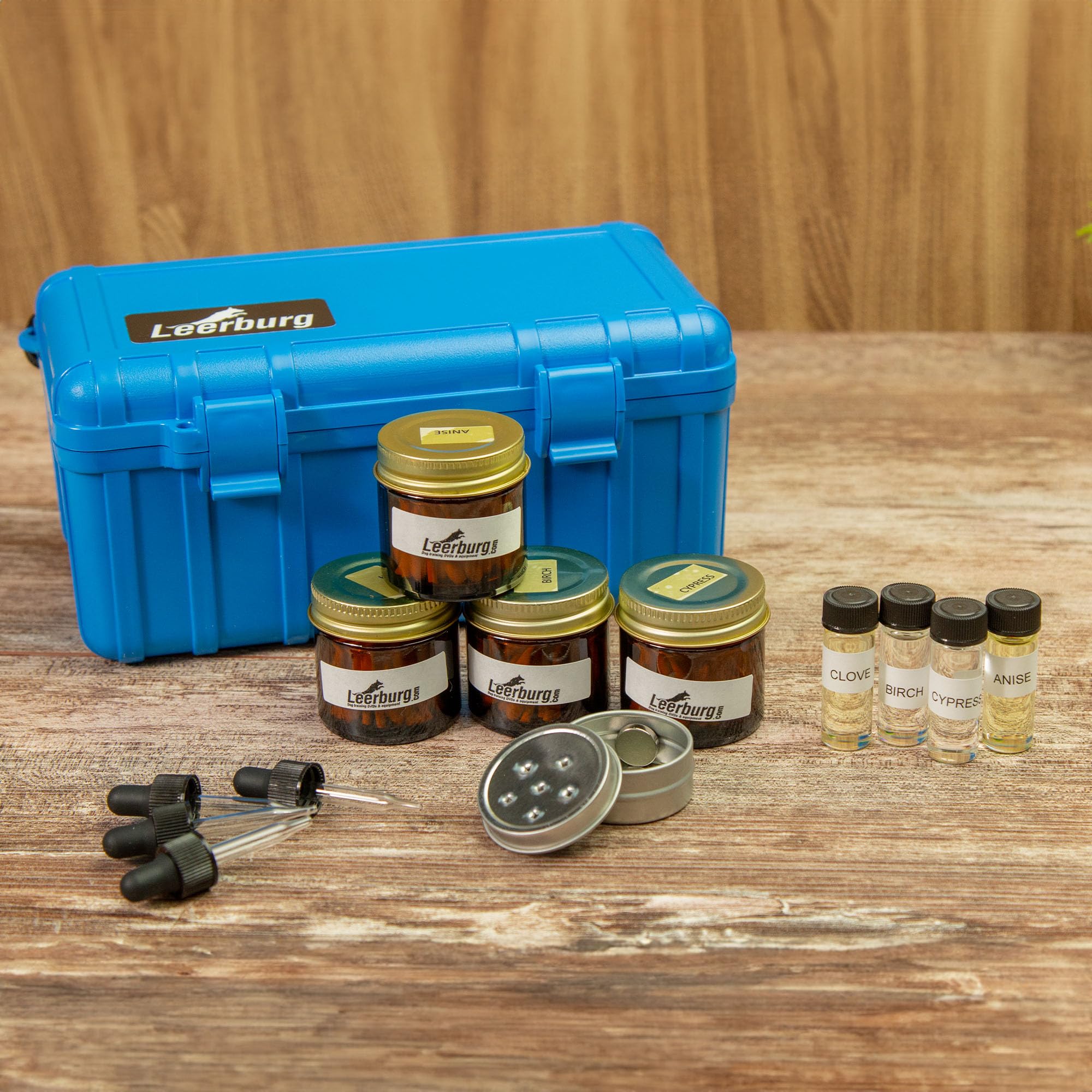 Leerburg AKC Scent Work Kit - Essential Training Tools for Dog Scent Detection