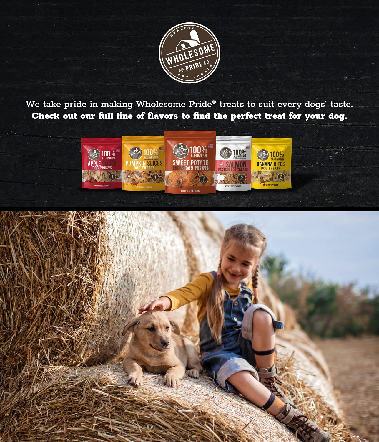 Wholesome Pride Sweet Potato Chews 100% All-Natural Single Ingredient Dog Treats, 8 oz